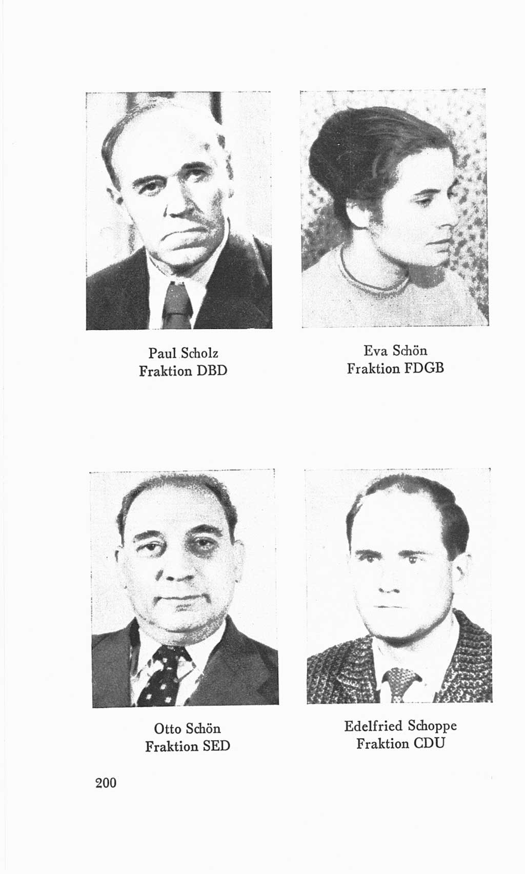 Handbuch der Volkskammer (VK) der Deutschen Demokratischen Republik (DDR), 3. Wahlperiode 1958-1963, Seite 200 (Hdb. VK. DDR 3. WP. 1958-1963, S. 200)