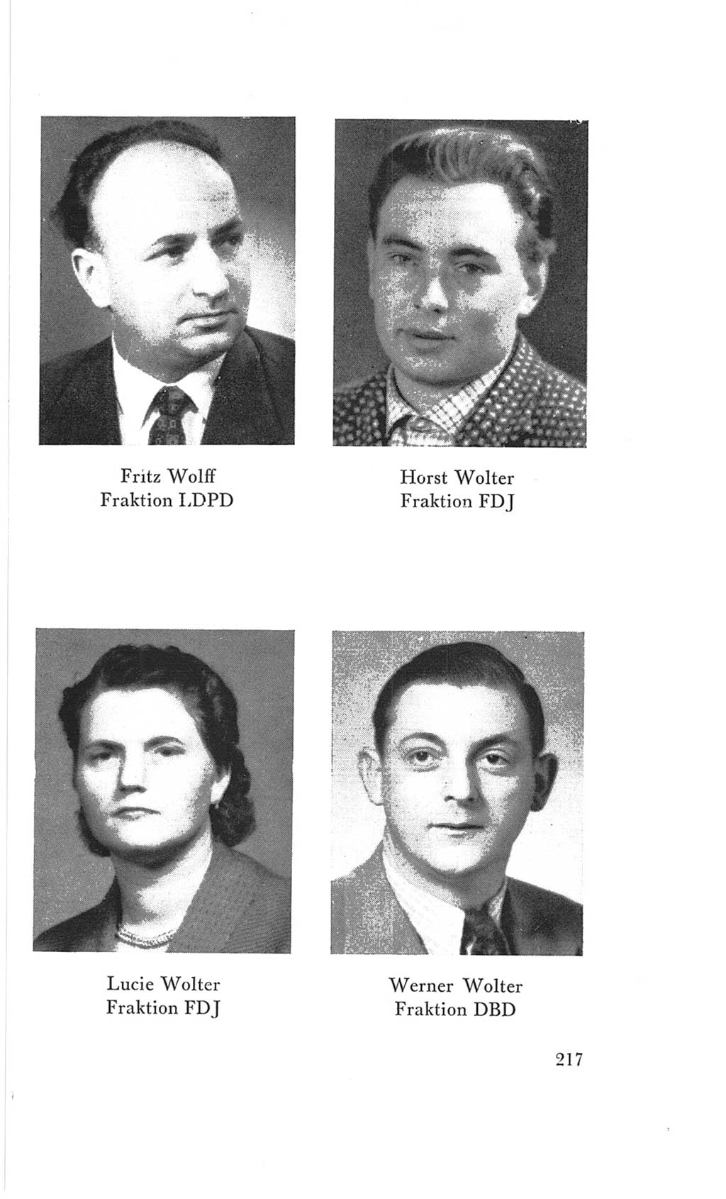 Handbuch der Volkskammer (VK) der Deutschen Demokratischen Republik (DDR), 3. Wahlperiode 1958-1963, Seite 217 (Hdb. VK. DDR 3. WP. 1958-1963, S. 217)
