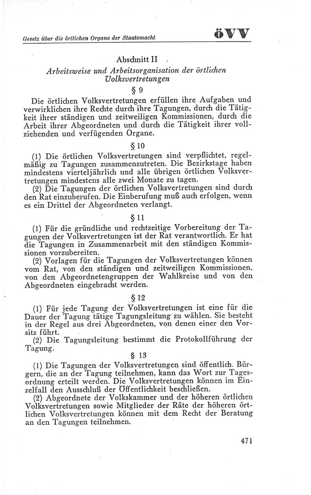 Handbuch der Volkskammer (VK) der Deutschen Demokratischen Republik (DDR), 3. Wahlperiode 1958-1963, Seite 471 (Hdb. VK. DDR 3. WP. 1958-1963, S. 471)