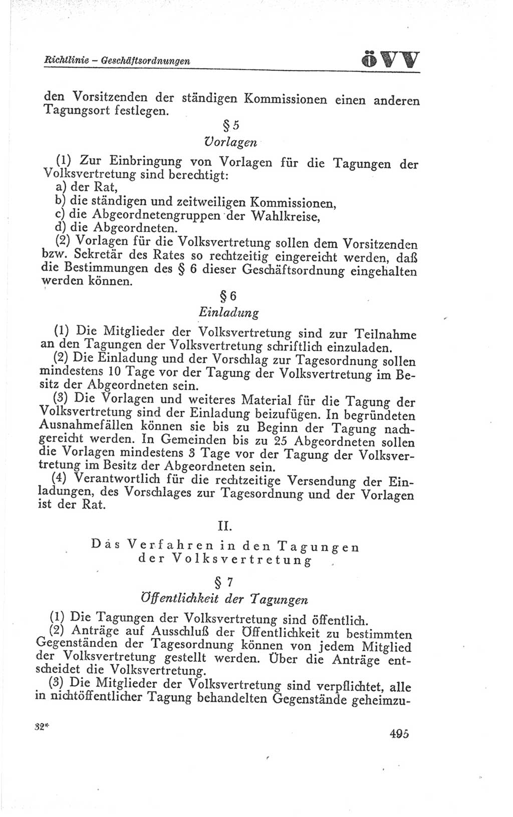 Handbuch der Volkskammer (VK) der Deutschen Demokratischen Republik (DDR), 3. Wahlperiode 1958-1963, Seite 495 (Hdb. VK. DDR 3. WP. 1958-1963, S. 495)