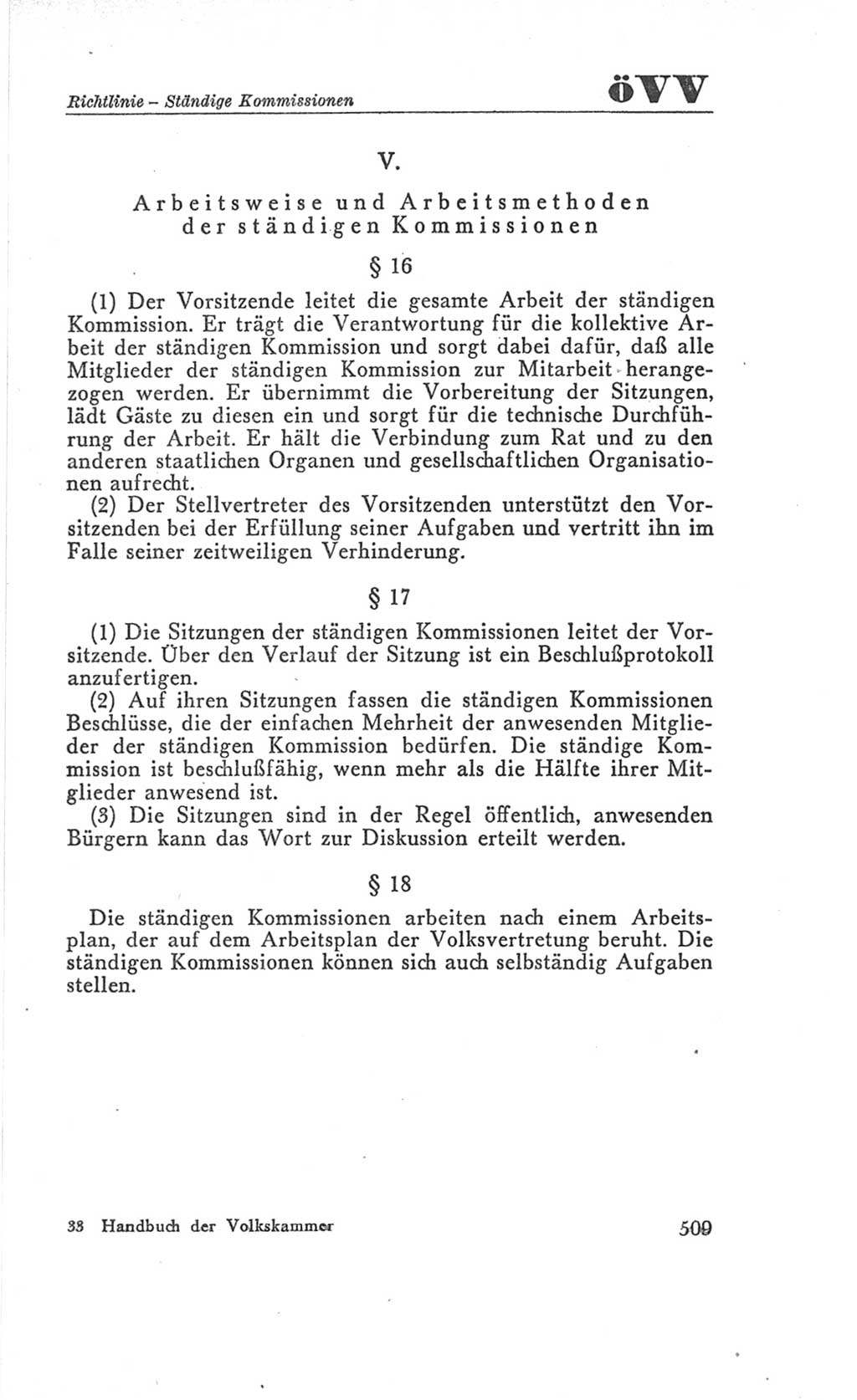 Handbuch der Volkskammer (VK) der Deutschen Demokratischen Republik (DDR), 3. Wahlperiode 1958-1963, Seite 509 (Hdb. VK. DDR 3. WP. 1958-1963, S. 509)