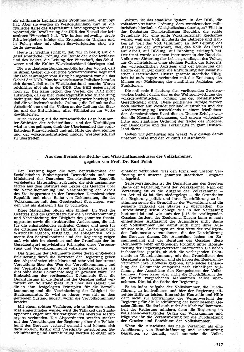 Neue Justiz (NJ), Zeitschrift für Recht und Rechtswissenschaft [Deutsche Demokratische Republik (DDR)], 12. Jahrgang 1958, Seite 117 (NJ DDR 1958, S. 117)