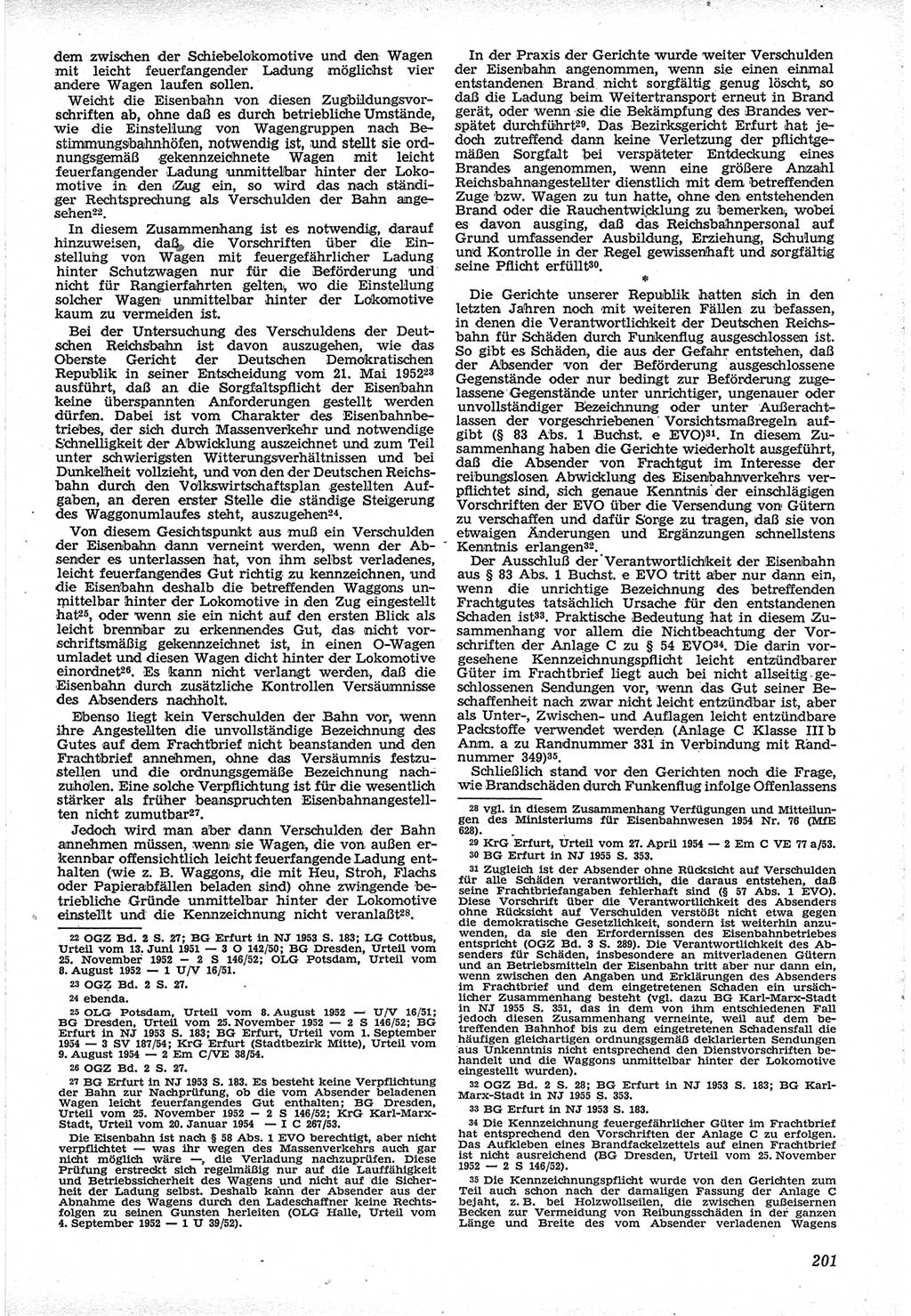 Neue Justiz (NJ), Zeitschrift für Recht und Rechtswissenschaft [Deutsche Demokratische Republik (DDR)], 12. Jahrgang 1958, Seite 201 (NJ DDR 1958, S. 201)