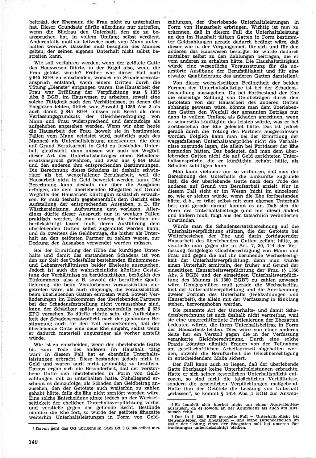 Neue Justiz (NJ), Zeitschrift für Recht und Rechtswissenschaft [Deutsche Demokratische Republik (DDR)], 12. Jahrgang 1958, Seite 340 (NJ DDR 1958, S. 340)