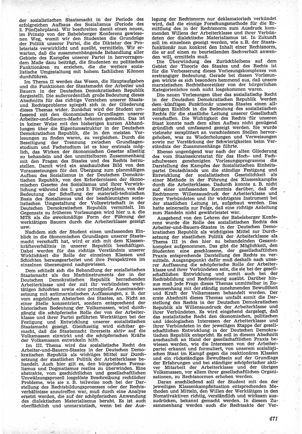 Neue Justiz (NJ), Zeitschrift für Recht und Rechtswissenschaft [Deutsche Demokratische Republik (DDR)], 12. Jahrgang 1958, Seite 471 (NJ DDR 1958, S. 471)