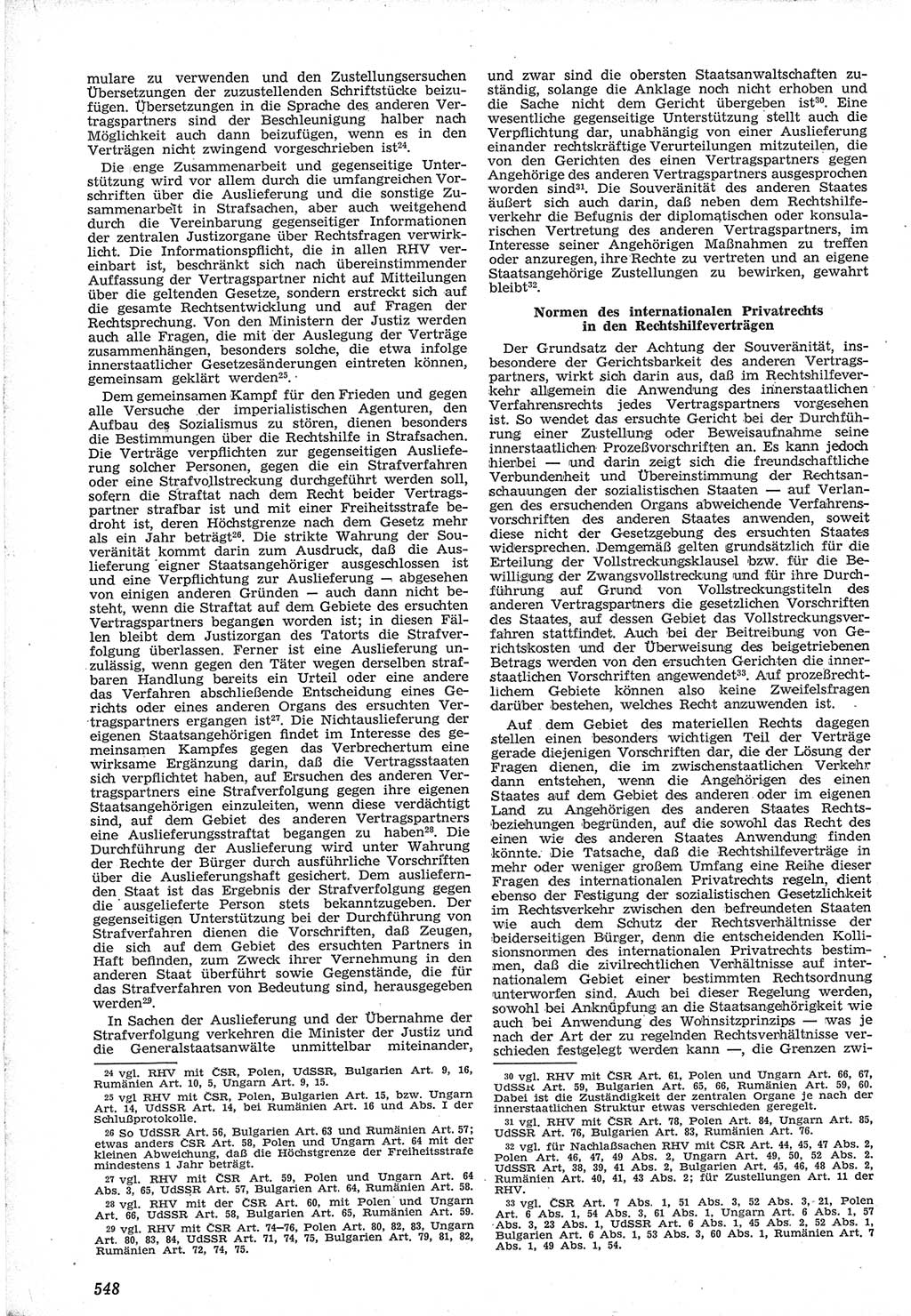 Neue Justiz (NJ), Zeitschrift für Recht und Rechtswissenschaft [Deutsche Demokratische Republik (DDR)], 12. Jahrgang 1958, Seite 548 (NJ DDR 1958, S. 548)