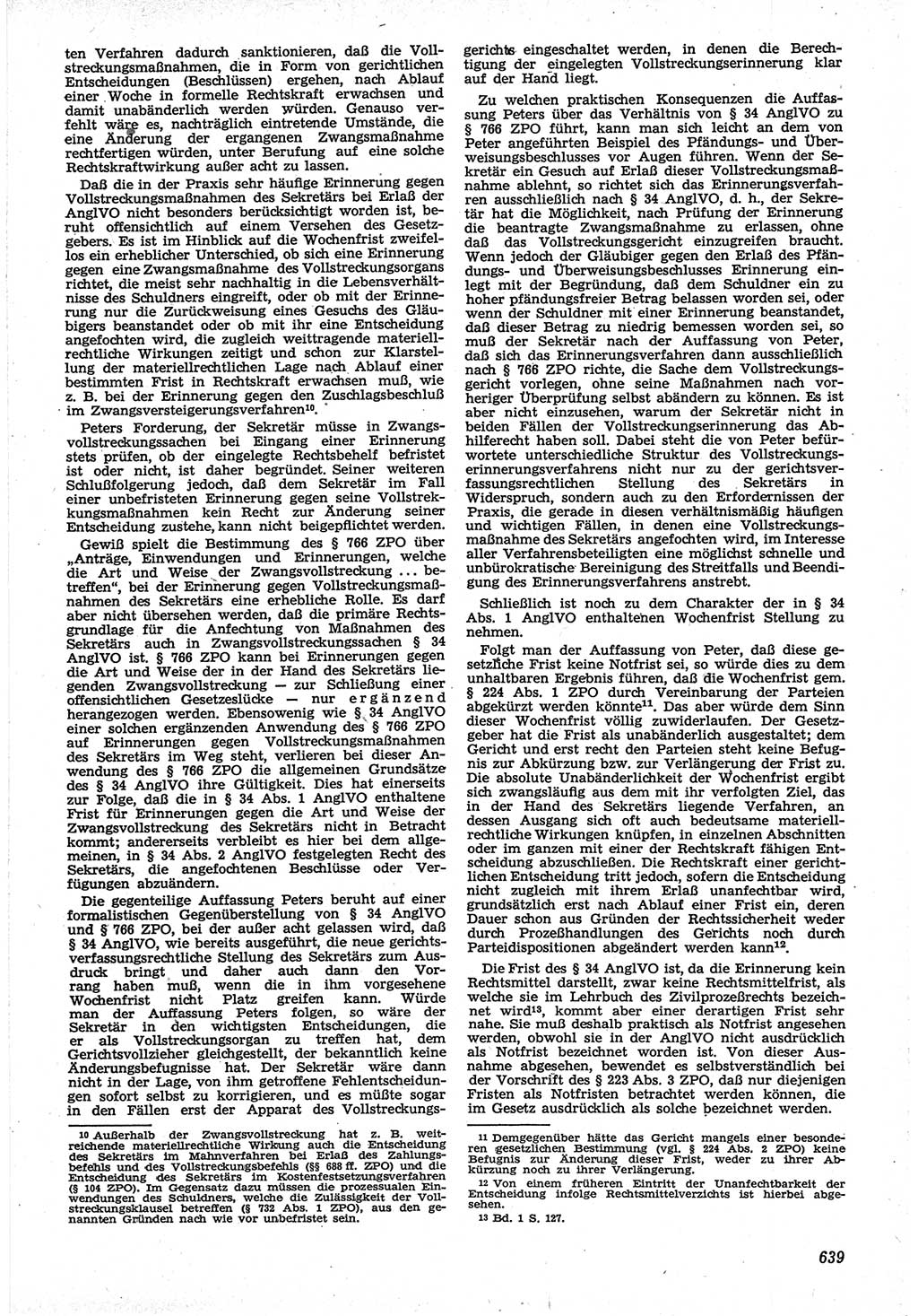 Neue Justiz (NJ), Zeitschrift für Recht und Rechtswissenschaft [Deutsche Demokratische Republik (DDR)], 12. Jahrgang 1958, Seite 639 (NJ DDR 1958, S. 639)