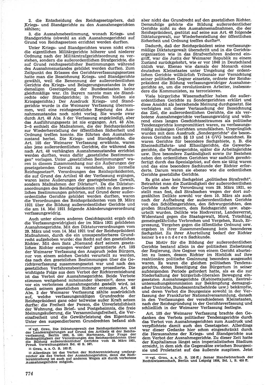 Neue Justiz (NJ), Zeitschrift für Recht und Rechtswissenschaft [Deutsche Demokratische Republik (DDR)], 12. Jahrgang 1958, Seite 774 (NJ DDR 1958, S. 774)