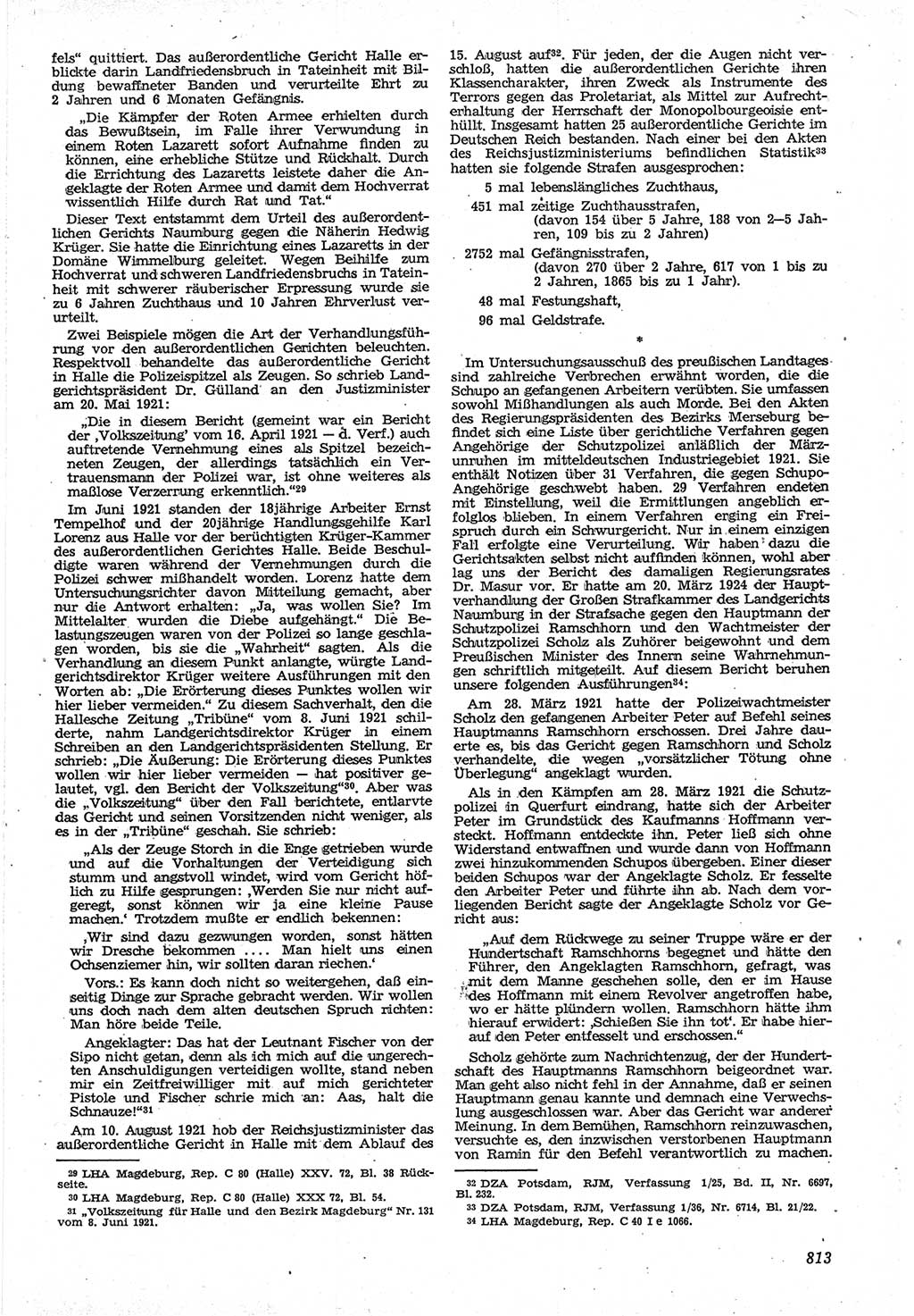 Neue Justiz (NJ), Zeitschrift für Recht und Rechtswissenschaft [Deutsche Demokratische Republik (DDR)], 12. Jahrgang 1958, Seite 813 (NJ DDR 1958, S. 813)