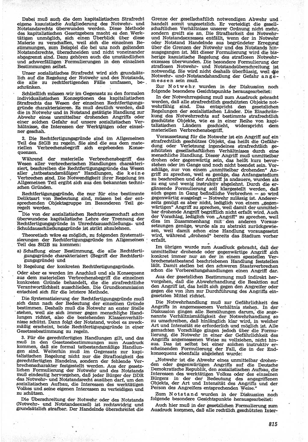 Neue Justiz (NJ), Zeitschrift für Recht und Rechtswissenschaft [Deutsche Demokratische Republik (DDR)], 12. Jahrgang 1958, Seite 815 (NJ DDR 1958, S. 815)