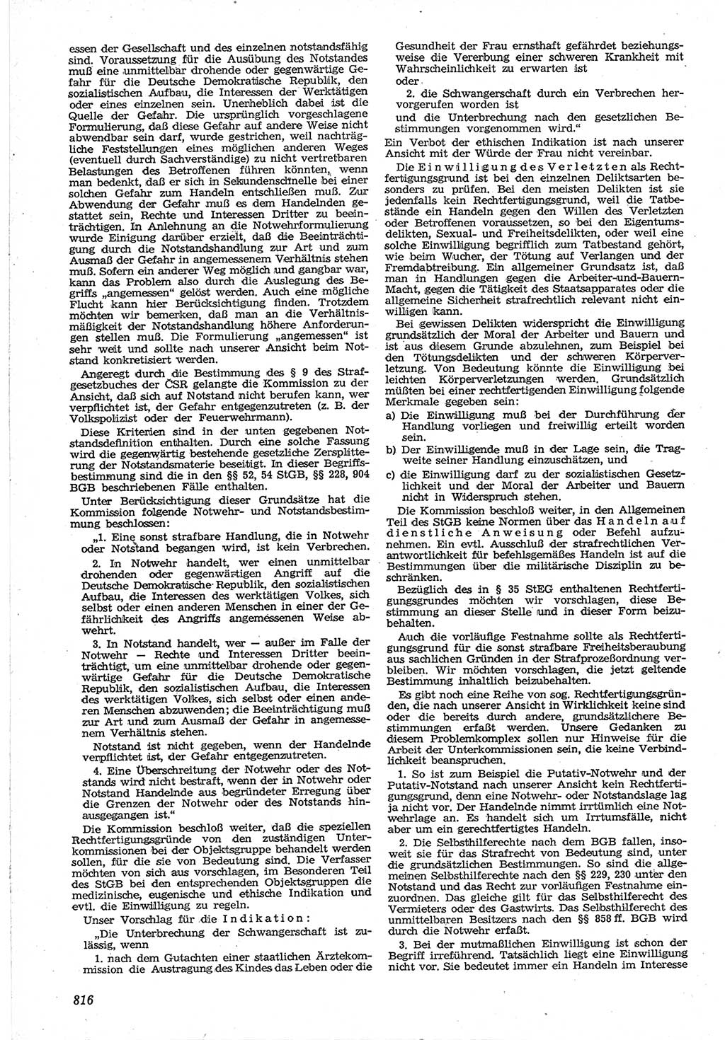 Neue Justiz (NJ), Zeitschrift für Recht und Rechtswissenschaft [Deutsche Demokratische Republik (DDR)], 12. Jahrgang 1958, Seite 816 (NJ DDR 1958, S. 816)