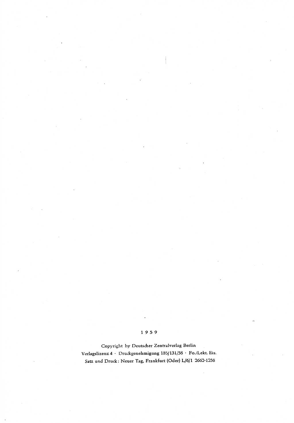 Beiträge zum Strafrecht [Deutsche Demokratische Republik (DDR)] 1959, Seite 2 (Beitr. Strafr. DDR 1959, S. 2)