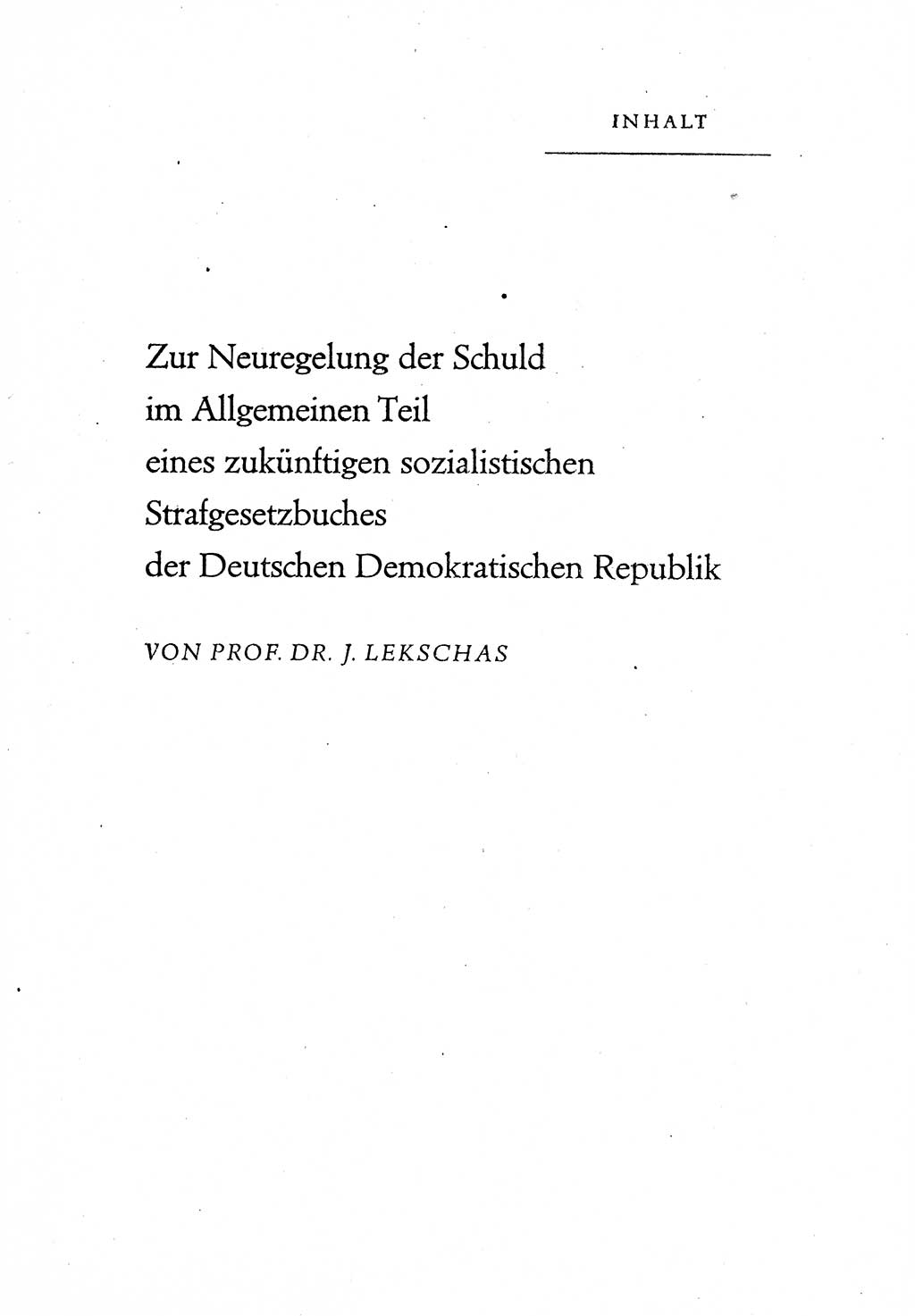 Beiträge zum Strafrecht [Deutsche Demokratische Republik (DDR)] 1959, Seite 3 (Beitr. Strafr. DDR 1959, S. 3)