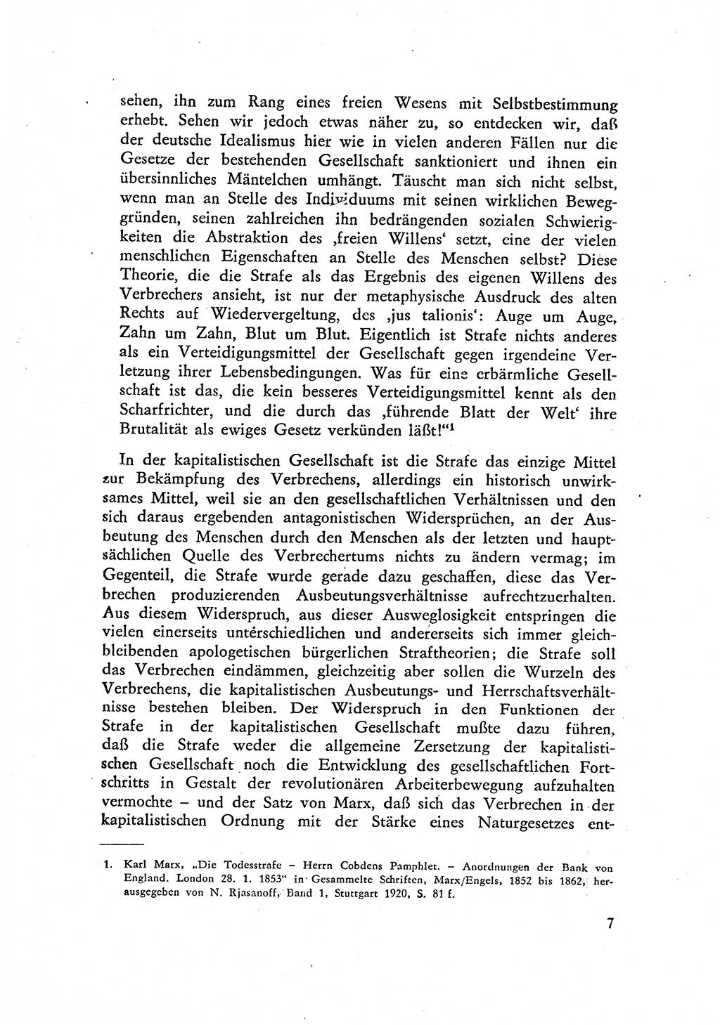 Beiträge zum Strafrecht [Deutsche Demokratische Republik (DDR)] 1959, Seite 7 (Beitr. Strafr. DDR 1959, S. 7)