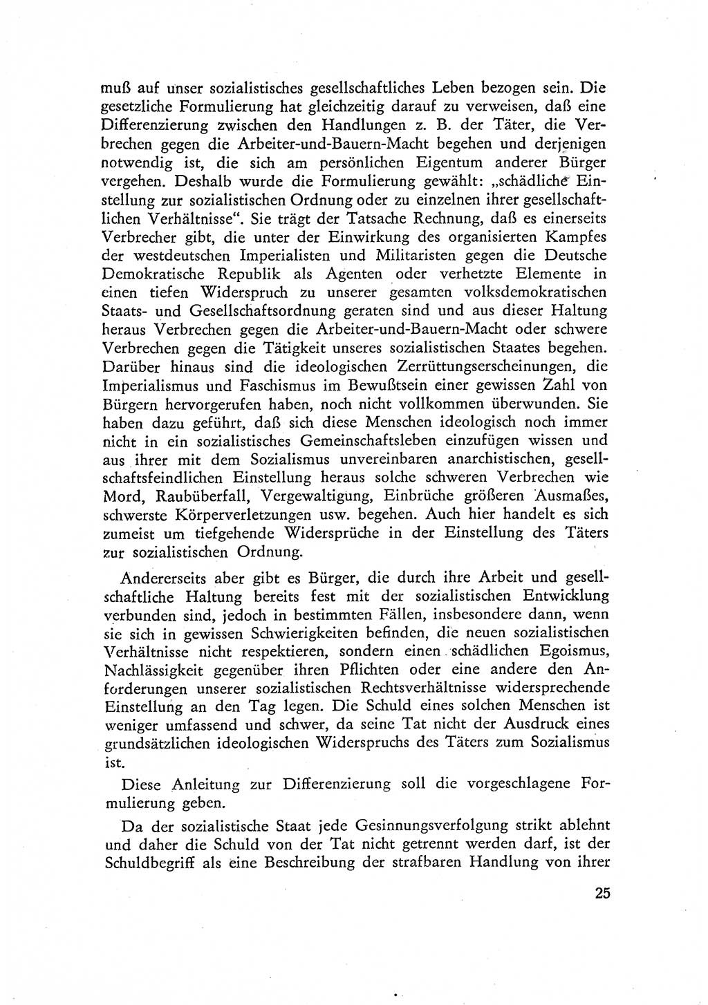 Beiträge zum Strafrecht [Deutsche Demokratische Republik (DDR)] 1959, Seite 25 (Beitr. Strafr. DDR 1959, S. 25)