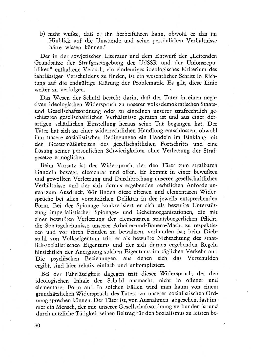 Beiträge zum Strafrecht [Deutsche Demokratische Republik (DDR)] 1959, Seite 30 (Beitr. Strafr. DDR 1959, S. 30)