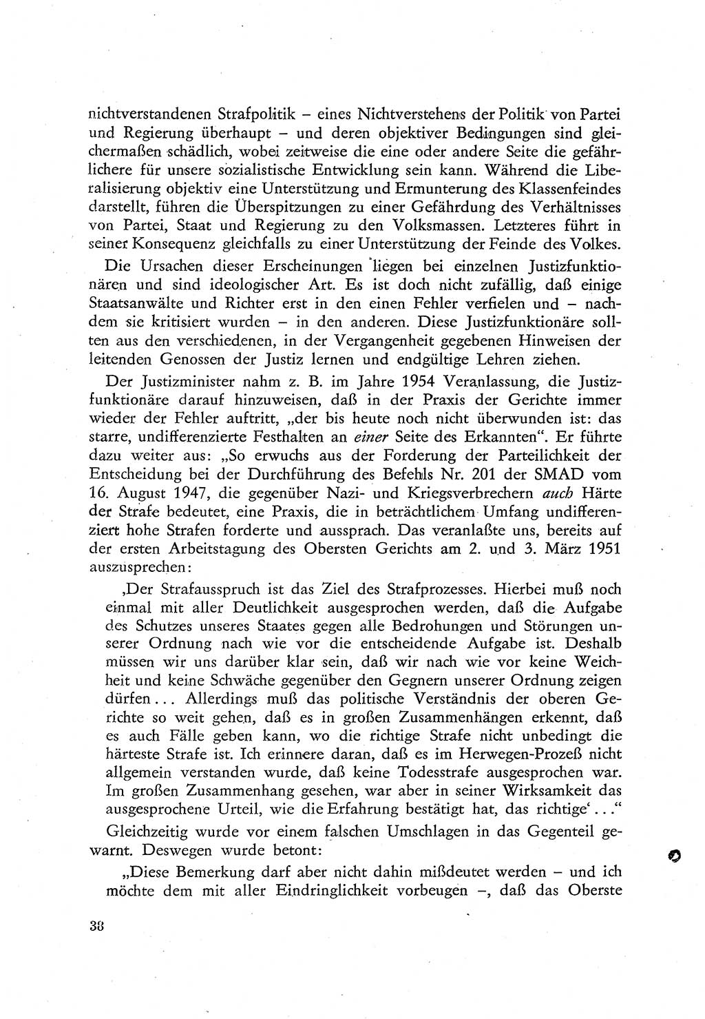 Beiträge zum Strafrecht [Deutsche Demokratische Republik (DDR)], Staatsverbrechen 1959, Seite 38 (Beitr. Strafr. DDR St.-Verbr. 1959, S. 38)