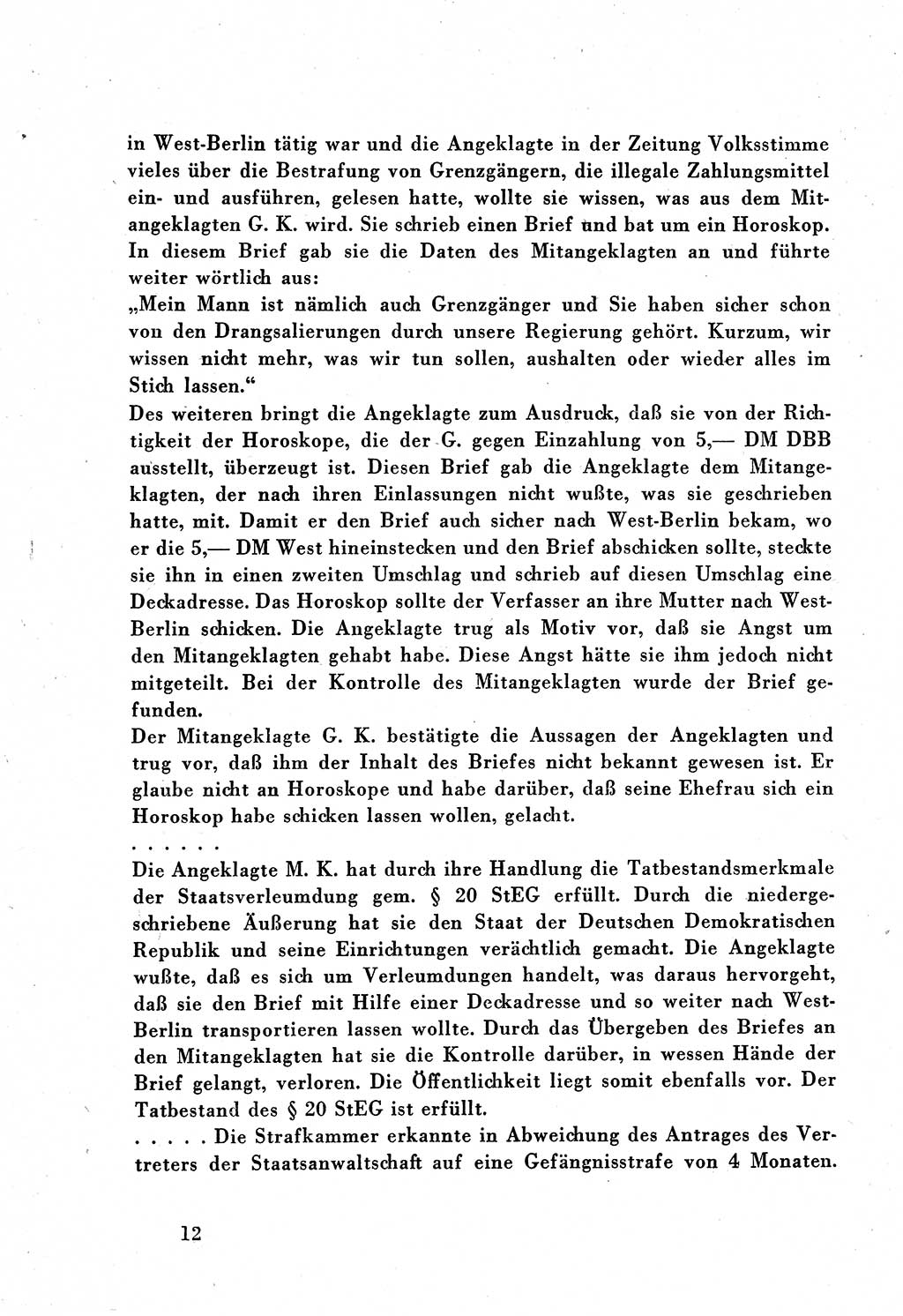 Dokumente des Unrechts, das SED-Regime [Deutsche Demokratische Republik (DDR)] in der Praxis, Bundesministerium für gesamtdeutsche Fragen (BMG) [Bundesrepublik Deutschland (BRD)] 1959, Seite 12 (Dok. UnR. SED-Reg. DDR BMG BRD 1959, S. 12)