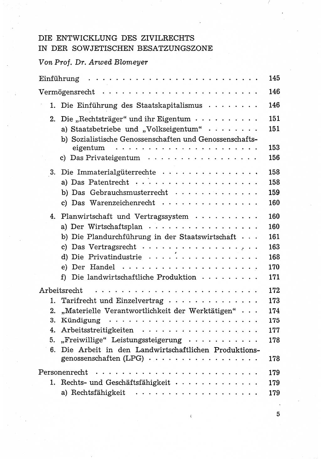 Justiz in der Sowjetischen Besatzungszone (SBZ) Deutschlands [Deutsche Demokratische Republik (DDR)], Bundesministerium für Gesamtdeutsche Fragen (BMG) [Bundesrepublik Deutschland (BRD)] 1959, Seite 5 (Just. SBZ Dtl. DDR BMG BRD 1959, S. 5)