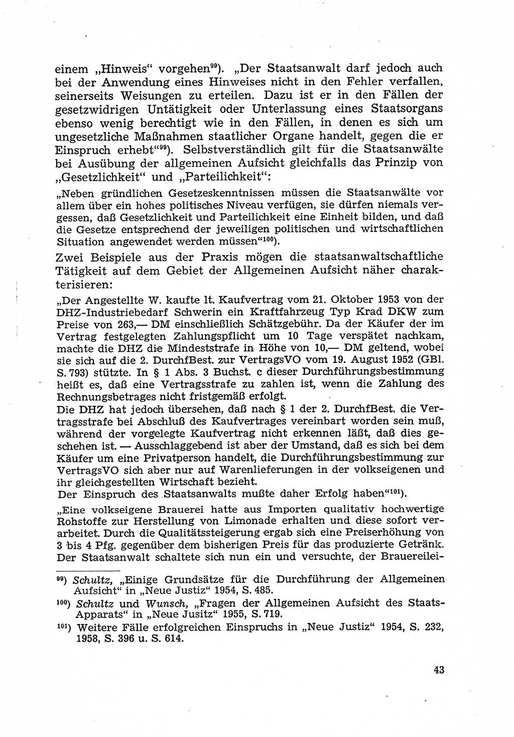 Justiz in der Sowjetischen Besatzungszone (SBZ) Deutschlands [Deutsche Demokratische Republik (DDR)], Bundesministerium für Gesamtdeutsche Fragen (BMG) [Bundesrepublik Deutschland (BRD)] 1959, Seite 43 (Just. SBZ Dtl. DDR BMG BRD 1959, S. 43)