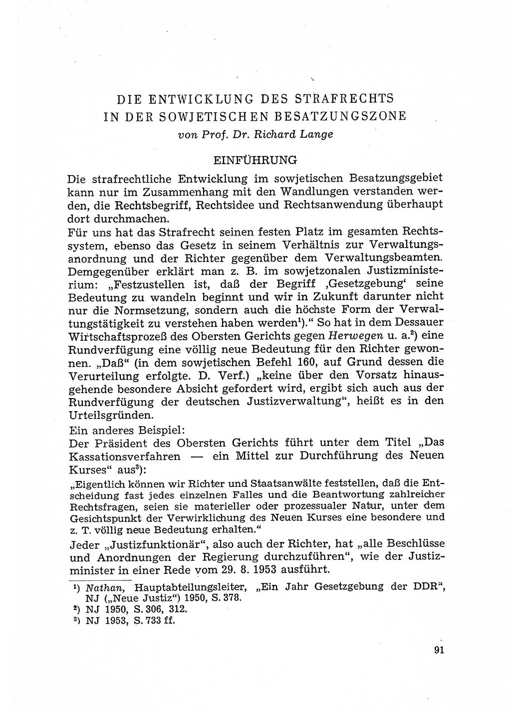 Justiz in der Sowjetischen Besatzungszone (SBZ) Deutschlands [Deutsche Demokratische Republik (DDR)], Bundesministerium für Gesamtdeutsche Fragen (BMG) [Bundesrepublik Deutschland (BRD)] 1959, Seite 91 (Just. SBZ Dtl. DDR BMG BRD 1959, S. 91)