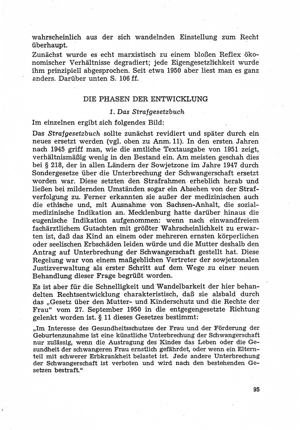 Justiz in der Sowjetischen Besatzungszone (SBZ) Deutschlands [Deutsche Demokratische Republik (DDR)], Bundesministerium für Gesamtdeutsche Fragen (BMG) [Bundesrepublik Deutschland (BRD)] 1959, Seite 95 (Just. SBZ Dtl. DDR BMG BRD 1959, S. 95)
