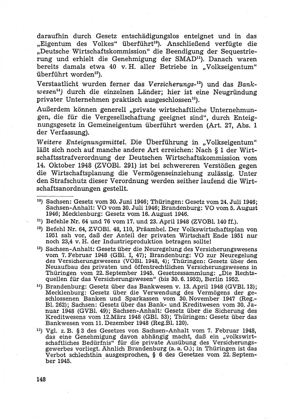 Justiz in der Sowjetischen Besatzungszone (SBZ) Deutschlands [Deutsche Demokratische Republik (DDR)], Bundesministerium für Gesamtdeutsche Fragen (BMG) [Bundesrepublik Deutschland (BRD)] 1959, Seite 148 (Just. SBZ Dtl. DDR BMG BRD 1959, S. 148)