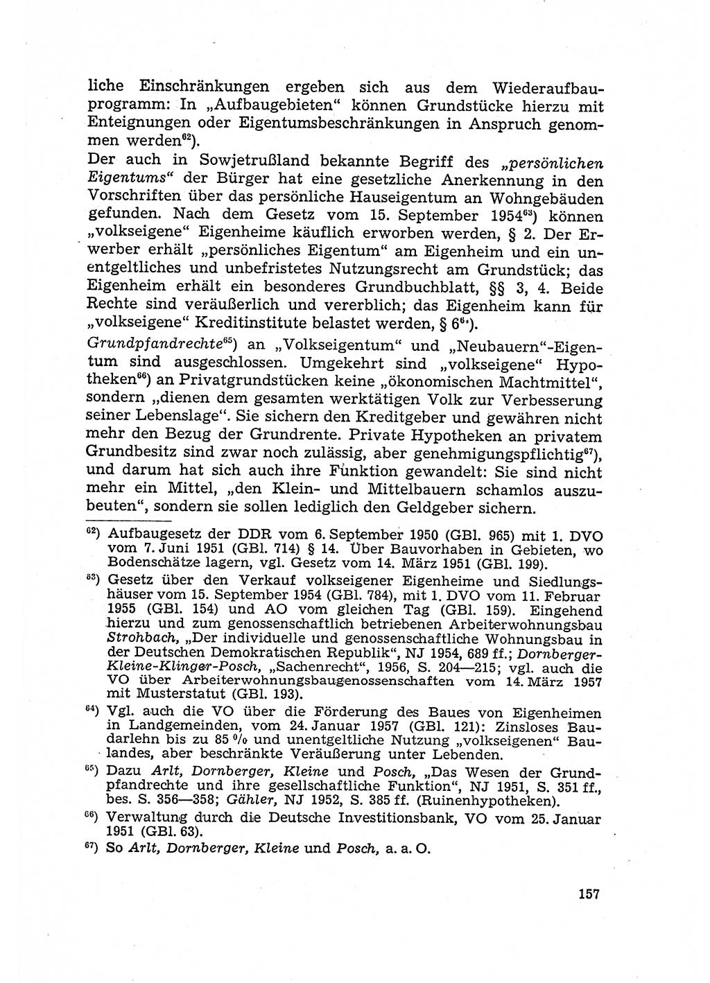 Justiz in der Sowjetischen Besatzungszone (SBZ) Deutschlands [Deutsche Demokratische Republik (DDR)], Bundesministerium für Gesamtdeutsche Fragen (BMG) [Bundesrepublik Deutschland (BRD)] 1959, Seite 157 (Just. SBZ Dtl. DDR BMG BRD 1959, S. 157)