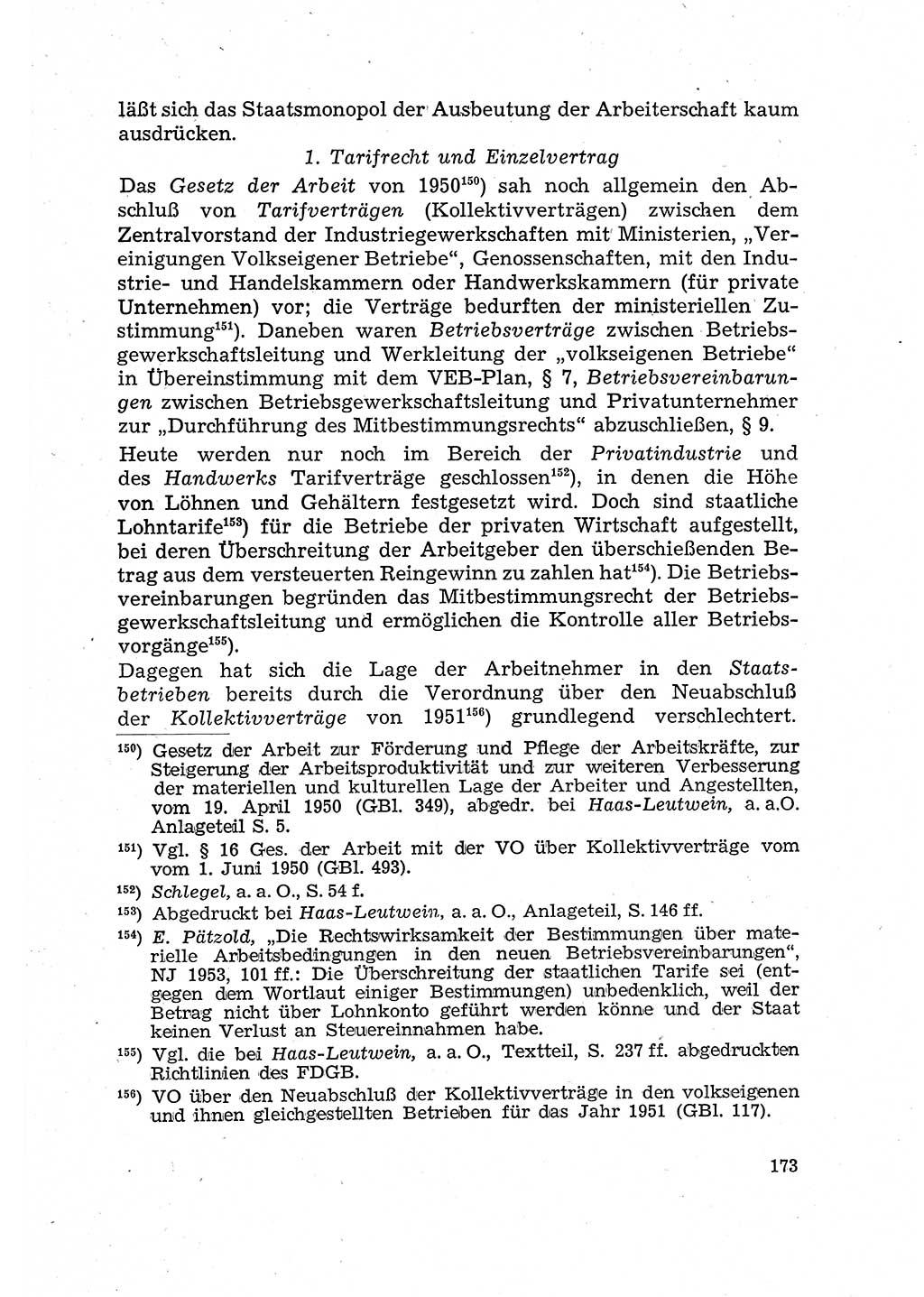 Justiz in der Sowjetischen Besatzungszone (SBZ) Deutschlands [Deutsche Demokratische Republik (DDR)], Bundesministerium für Gesamtdeutsche Fragen (BMG) [Bundesrepublik Deutschland (BRD)] 1959, Seite 173 (Just. SBZ Dtl. DDR BMG BRD 1959, S. 173)
