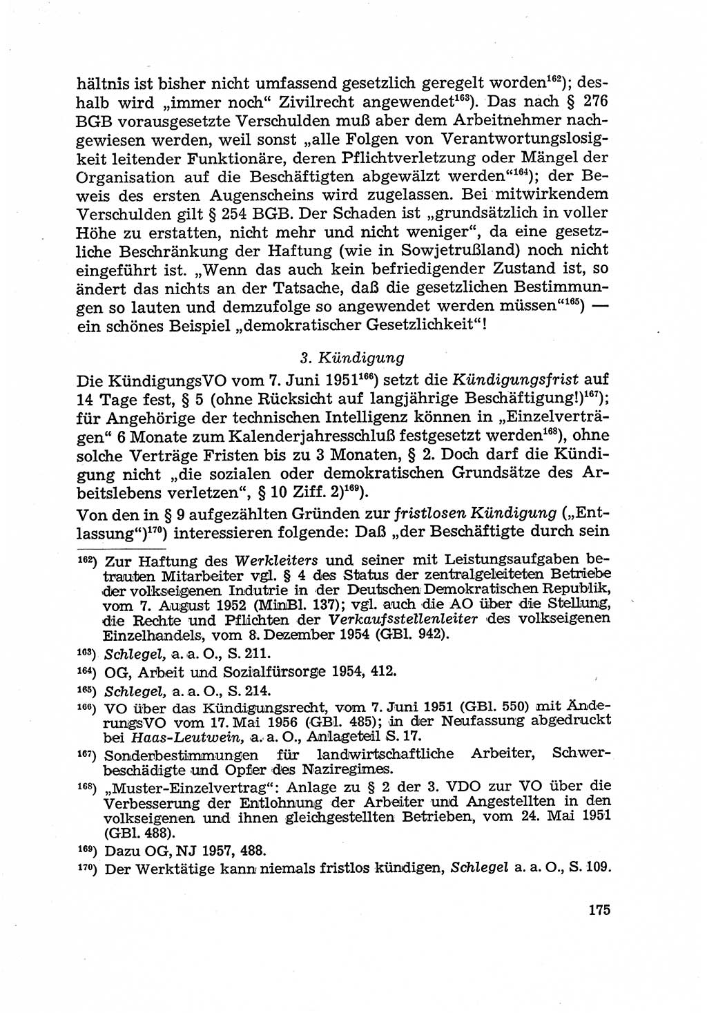 Justiz in der Sowjetischen Besatzungszone (SBZ) Deutschlands [Deutsche Demokratische Republik (DDR)], Bundesministerium für Gesamtdeutsche Fragen (BMG) [Bundesrepublik Deutschland (BRD)] 1959, Seite 175 (Just. SBZ Dtl. DDR BMG BRD 1959, S. 175)