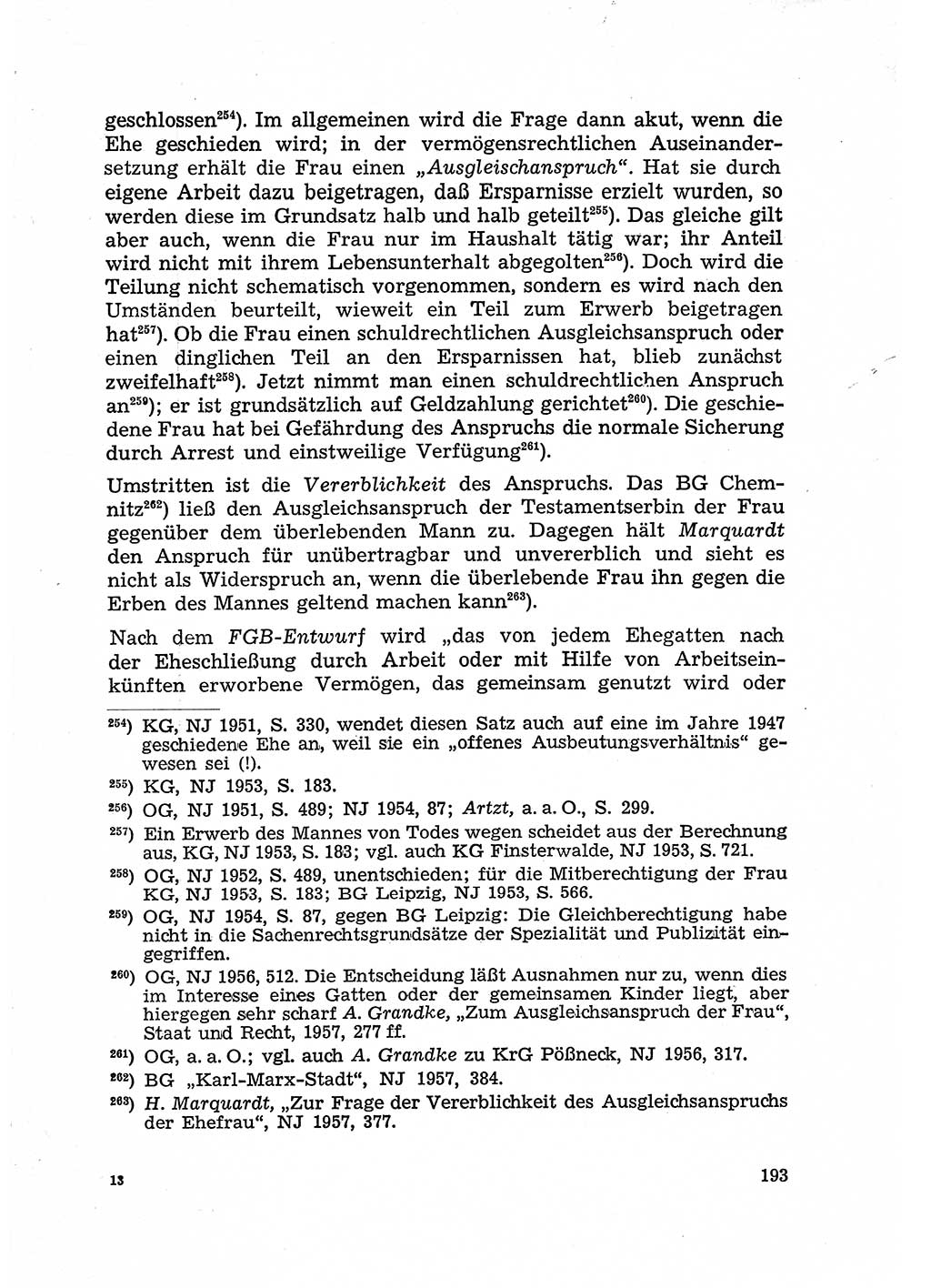 Justiz in der Sowjetischen Besatzungszone (SBZ) Deutschlands [Deutsche Demokratische Republik (DDR)], Bundesministerium für Gesamtdeutsche Fragen (BMG) [Bundesrepublik Deutschland (BRD)] 1959, Seite 193 (Just. SBZ Dtl. DDR BMG BRD 1959, S. 193)