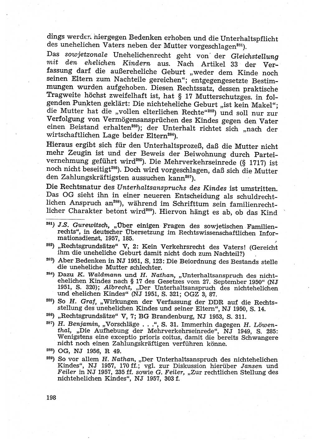 Justiz in der Sowjetischen Besatzungszone (SBZ) Deutschlands [Deutsche Demokratische Republik (DDR)], Bundesministerium für Gesamtdeutsche Fragen (BMG) [Bundesrepublik Deutschland (BRD)] 1959, Seite 198 (Just. SBZ Dtl. DDR BMG BRD 1959, S. 198)