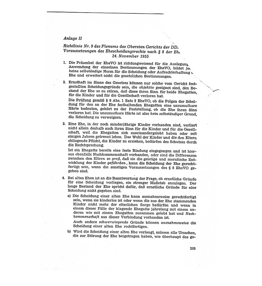 Justiz in der Sowjetischen Besatzungszone (SBZ) Deutschlands [Deutsche Demokratische Republik (DDR)], Bundesministerium für Gesamtdeutsche Fragen (BMG) [Bundesrepublik Deutschland (BRD)] 1959, Seite 205 (Just. SBZ Dtl. DDR BMG BRD 1959, S. 205)