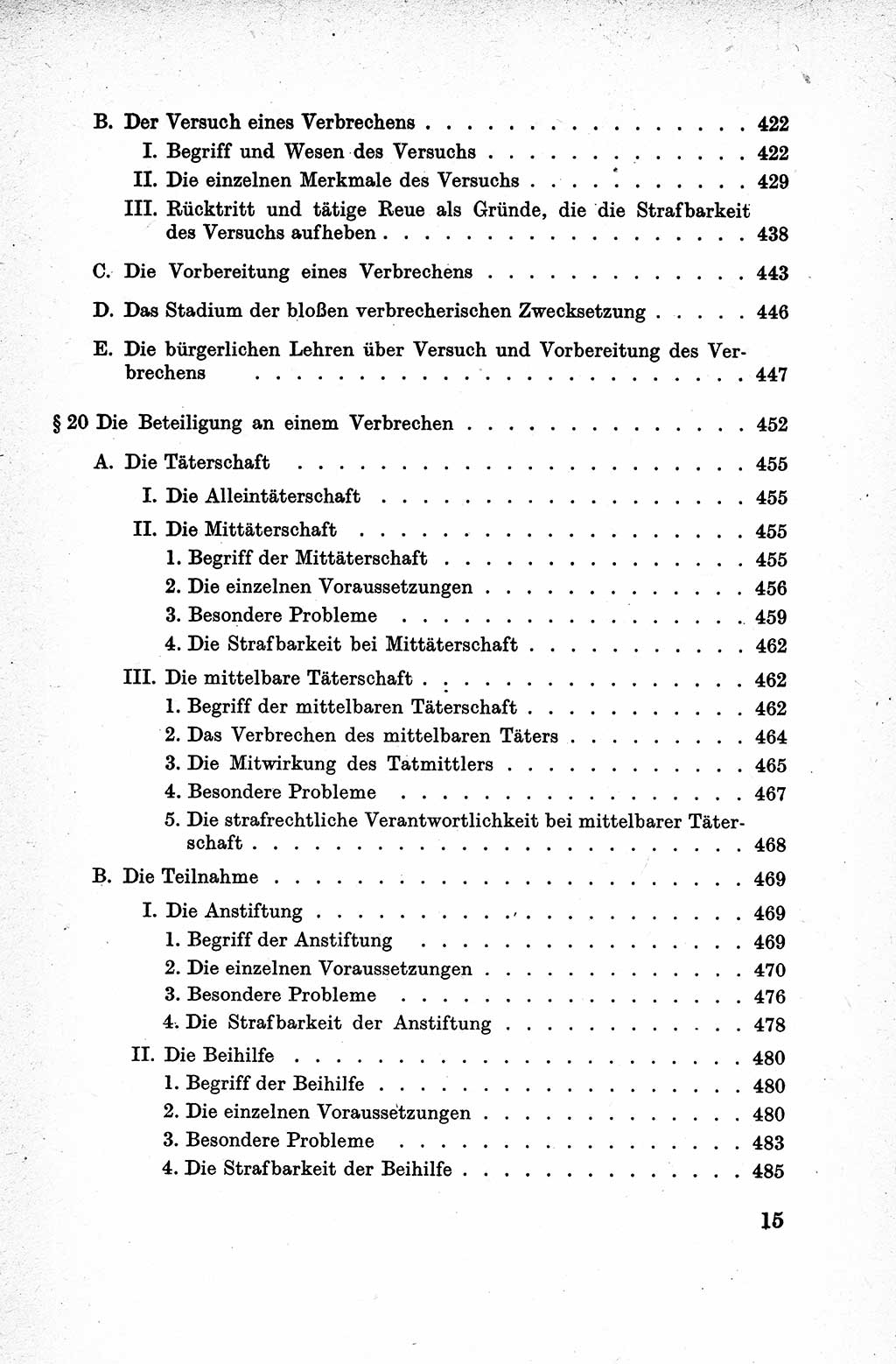 Lehrbuch des Strafrechts der Deutschen Demokratischen Republik (DDR), Allgemeiner Teil 1959, Seite 15 (Lb. Strafr. DDR AT 1959, S. 15)