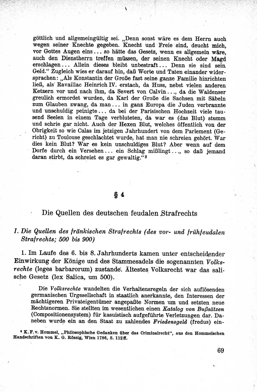 Lehrbuch des Strafrechts der Deutschen Demokratischen Republik (DDR), Allgemeiner Teil 1959, Seite 69 (Lb. Strafr. DDR AT 1959, S. 69)