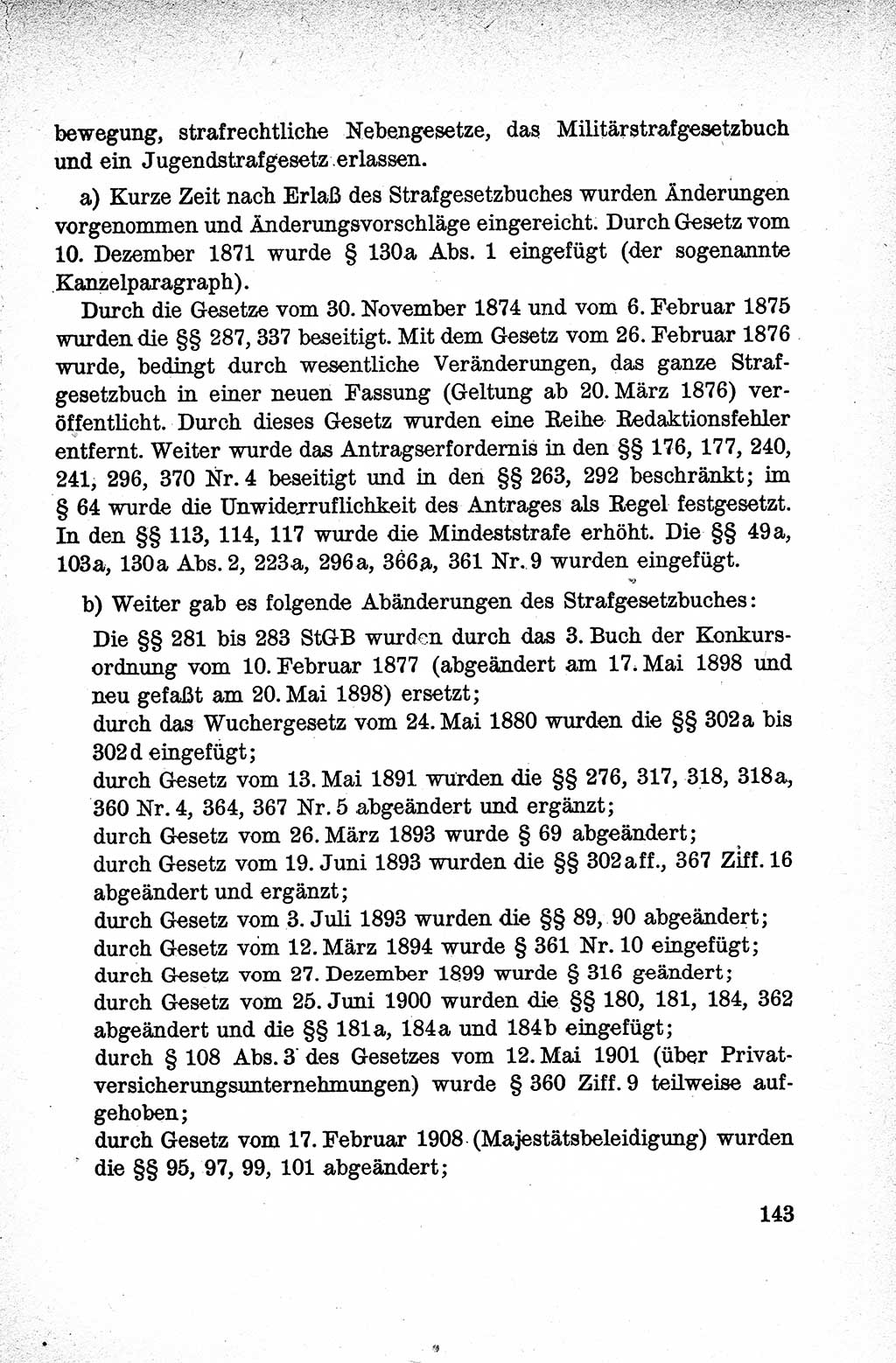 Lehrbuch des Strafrechts der Deutschen Demokratischen Republik (DDR), Allgemeiner Teil 1959, Seite 143 (Lb. Strafr. DDR AT 1959, S. 143)