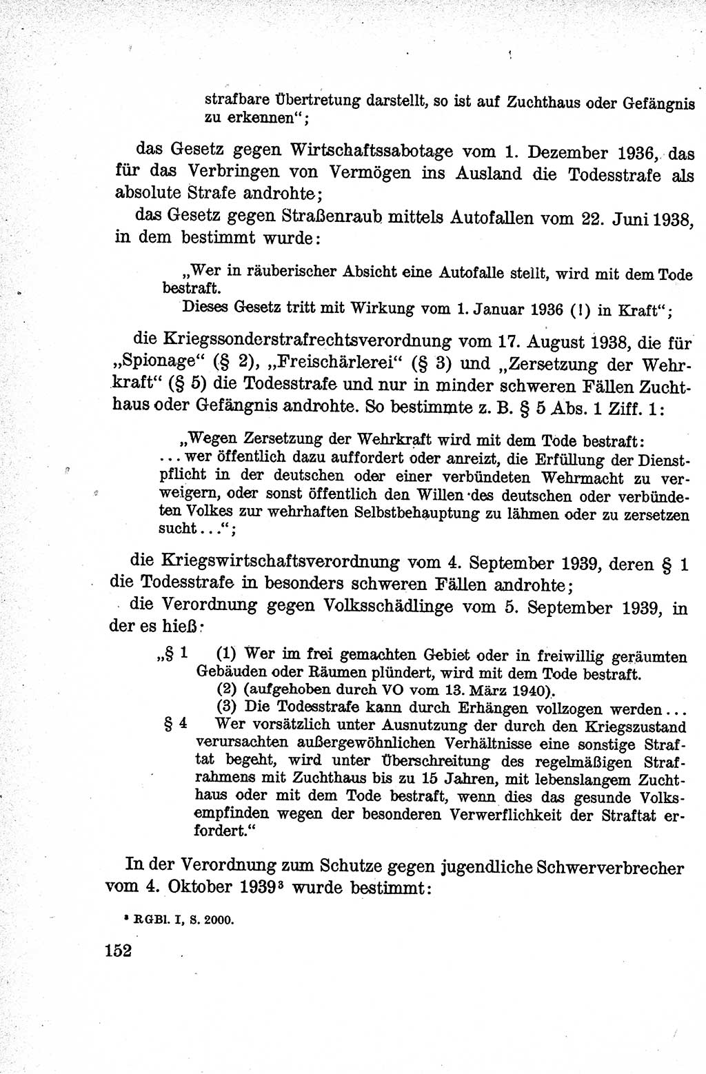 Lehrbuch des Strafrechts der Deutschen Demokratischen Republik (DDR), Allgemeiner Teil 1959, Seite 152 (Lb. Strafr. DDR AT 1959, S. 152)