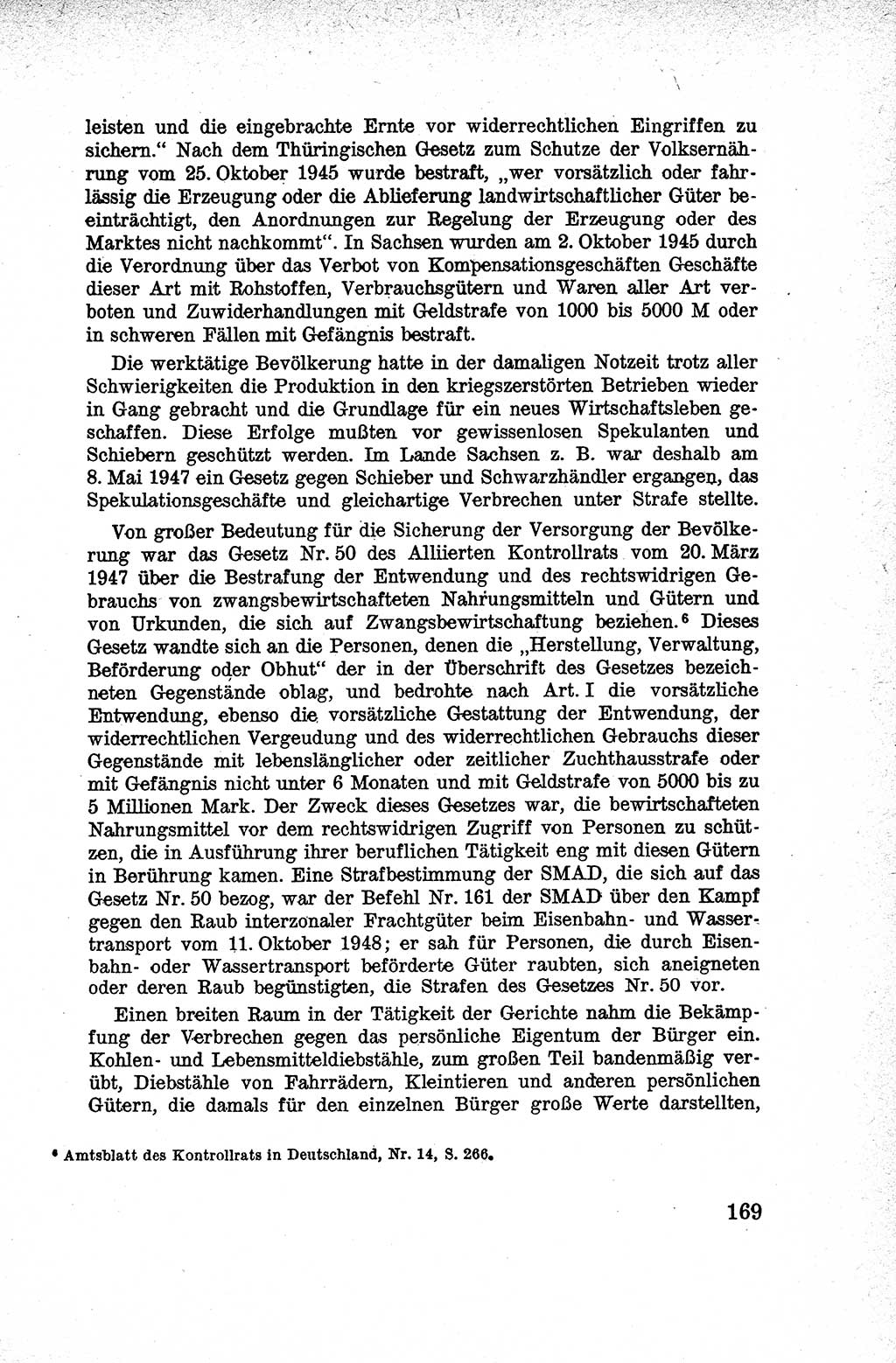 Lehrbuch des Strafrechts der Deutschen Demokratischen Republik (DDR), Allgemeiner Teil 1959, Seite 169 (Lb. Strafr. DDR AT 1959, S. 169)