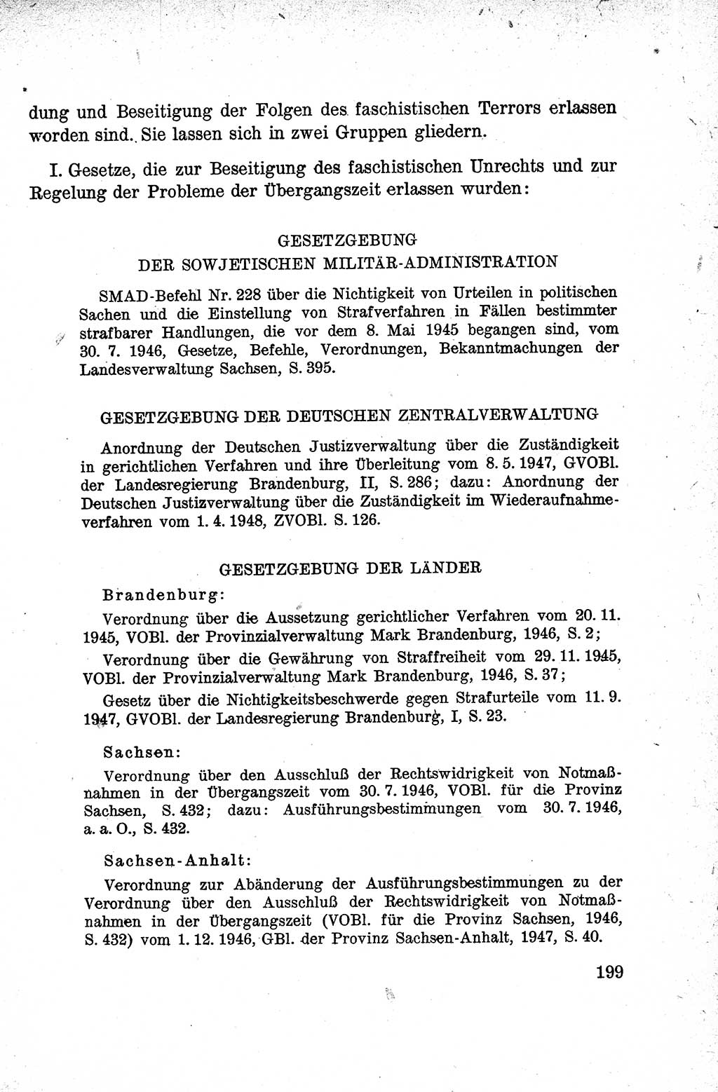 Lehrbuch des Strafrechts der Deutschen Demokratischen Republik (DDR), Allgemeiner Teil 1959, Seite 199 (Lb. Strafr. DDR AT 1959, S. 199)