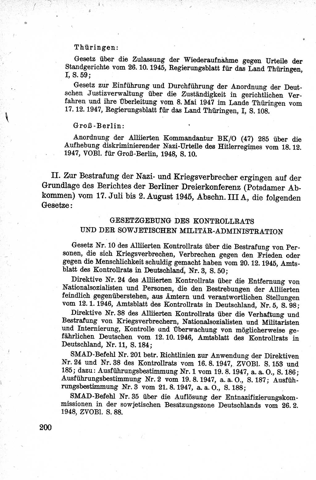 Lehrbuch des Strafrechts der Deutschen Demokratischen Republik (DDR), Allgemeiner Teil 1959, Seite 200 (Lb. Strafr. DDR AT 1959, S. 200)