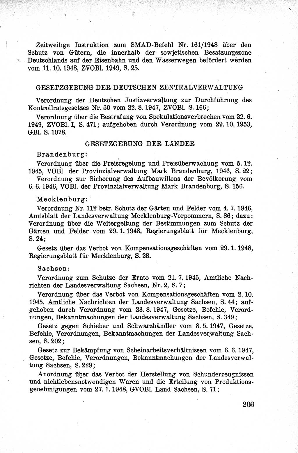 Lehrbuch des Strafrechts der Deutschen Demokratischen Republik (DDR), Allgemeiner Teil 1959, Seite 203 (Lb. Strafr. DDR AT 1959, S. 203)