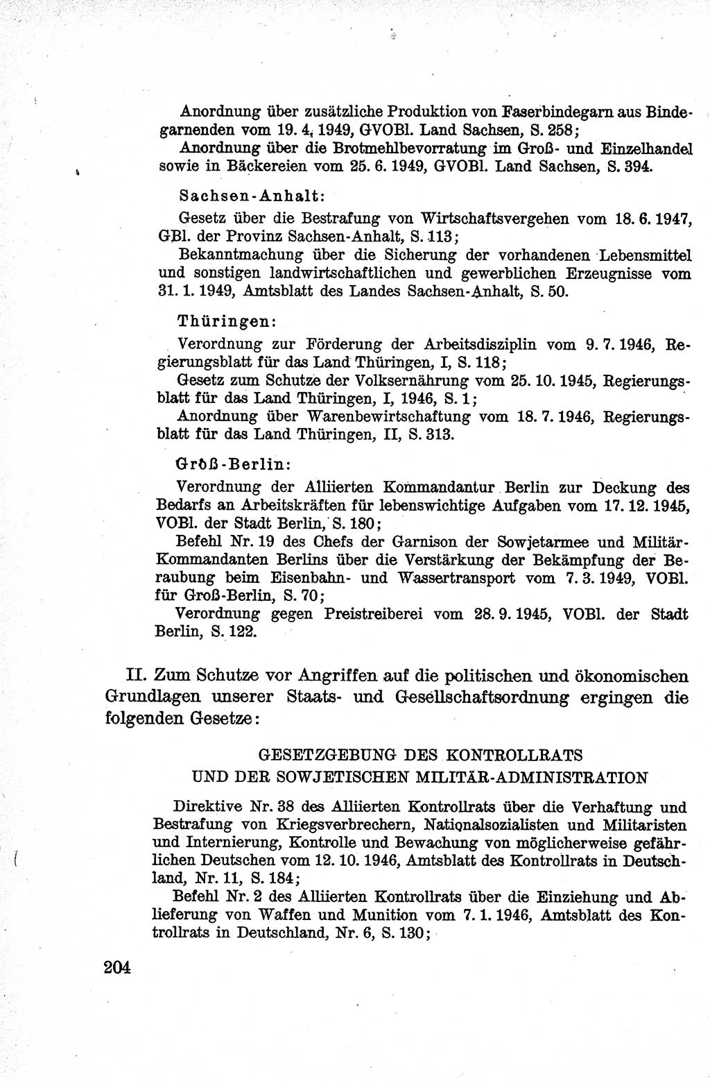 Lehrbuch des Strafrechts der Deutschen Demokratischen Republik (DDR), Allgemeiner Teil 1959, Seite 204 (Lb. Strafr. DDR AT 1959, S. 204)