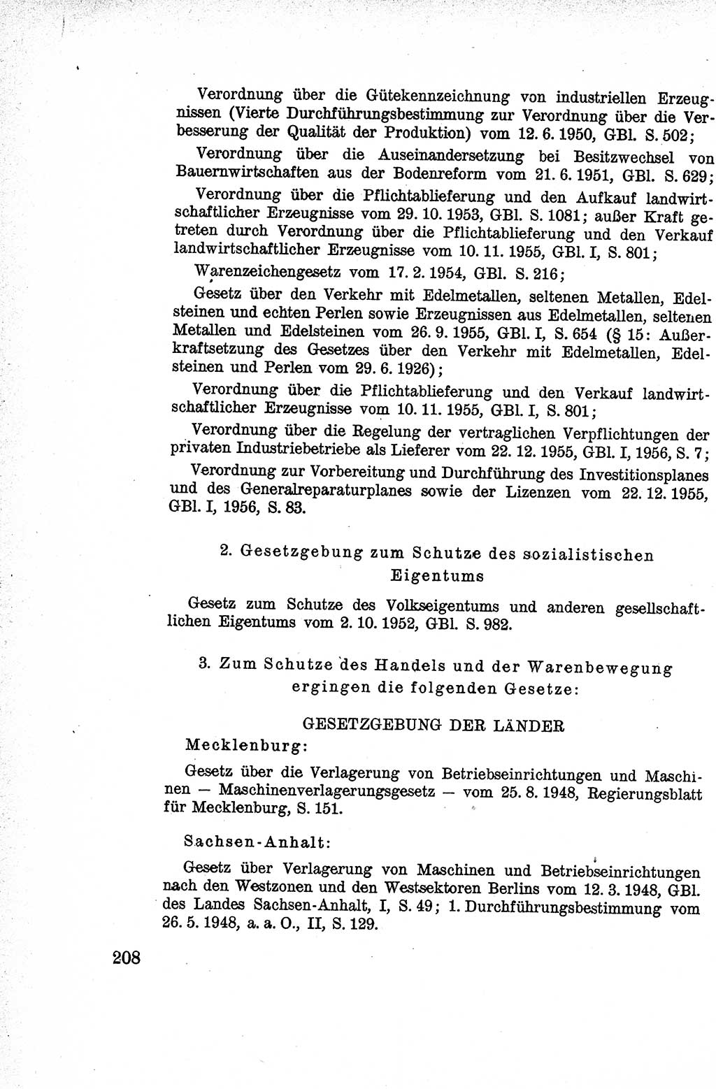 Lehrbuch des Strafrechts der Deutschen Demokratischen Republik (DDR), Allgemeiner Teil 1959, Seite 208 (Lb. Strafr. DDR AT 1959, S. 208)