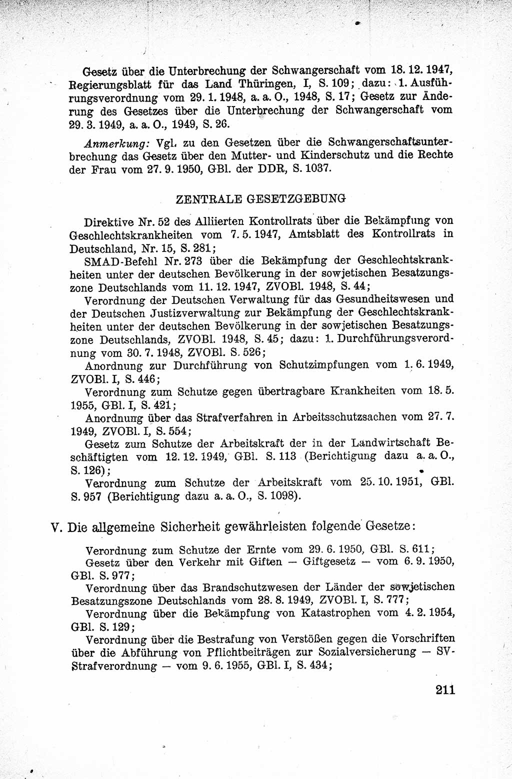 Lehrbuch des Strafrechts der Deutschen Demokratischen Republik (DDR), Allgemeiner Teil 1959, Seite 211 (Lb. Strafr. DDR AT 1959, S. 211)