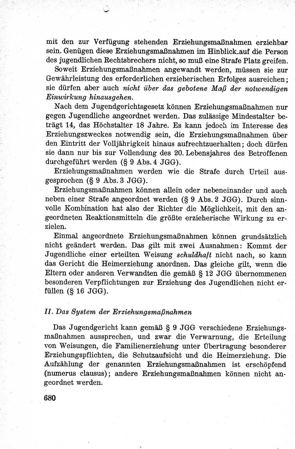 Lehrbuch des Strafrechts der Deutschen Demokratischen Republik (DDR), Allgemeiner Teil 1959, Seite 680 (Lb. Strafr. DDR AT 1959, S. 680)