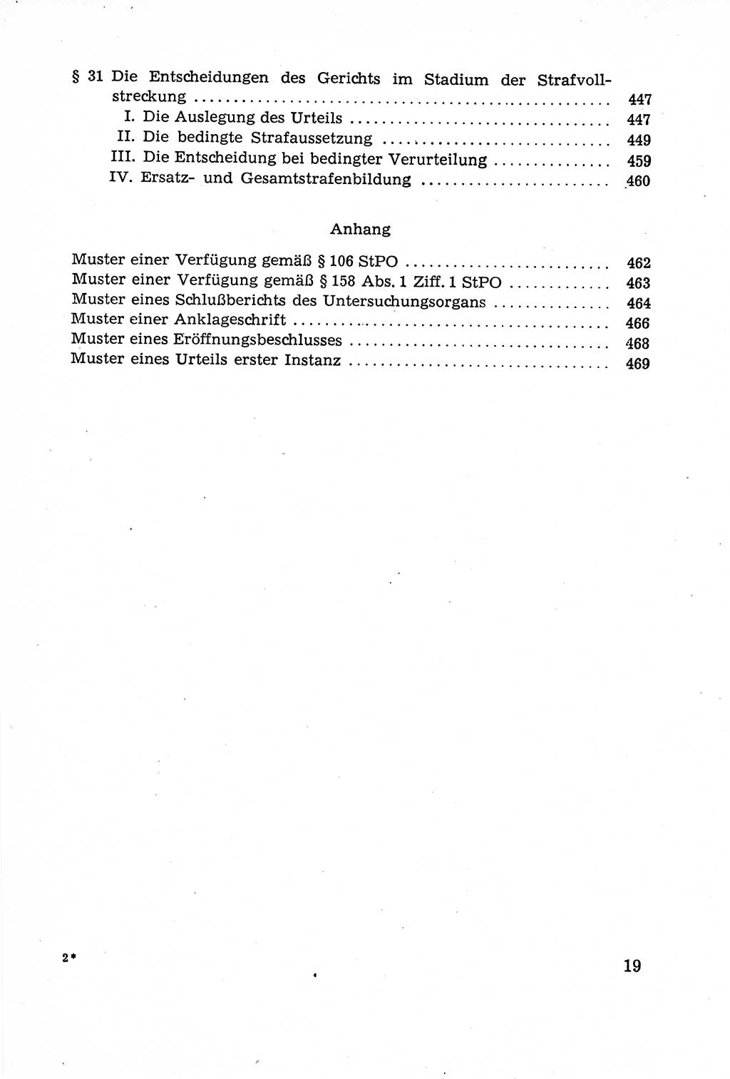 Leitfaden des Strafprozeßrechts der Deutschen Demokratischen Republik (DDR) 1959, Seite 19 (LF StPR DDR 1959, S. 19)