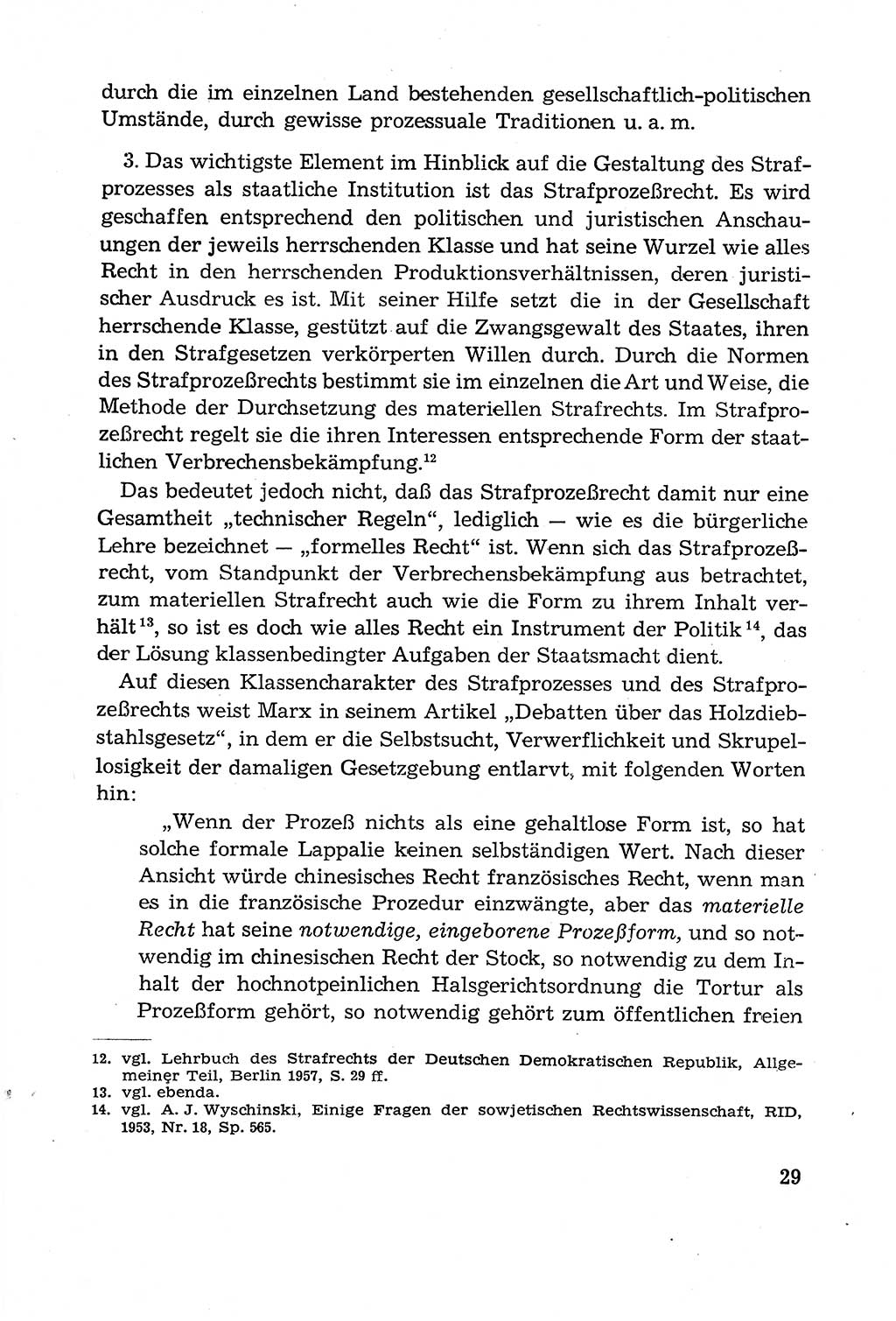 Leitfaden des Strafprozeßrechts der Deutschen Demokratischen Republik (DDR) 1959, Seite 29 (LF StPR DDR 1959, S. 29)