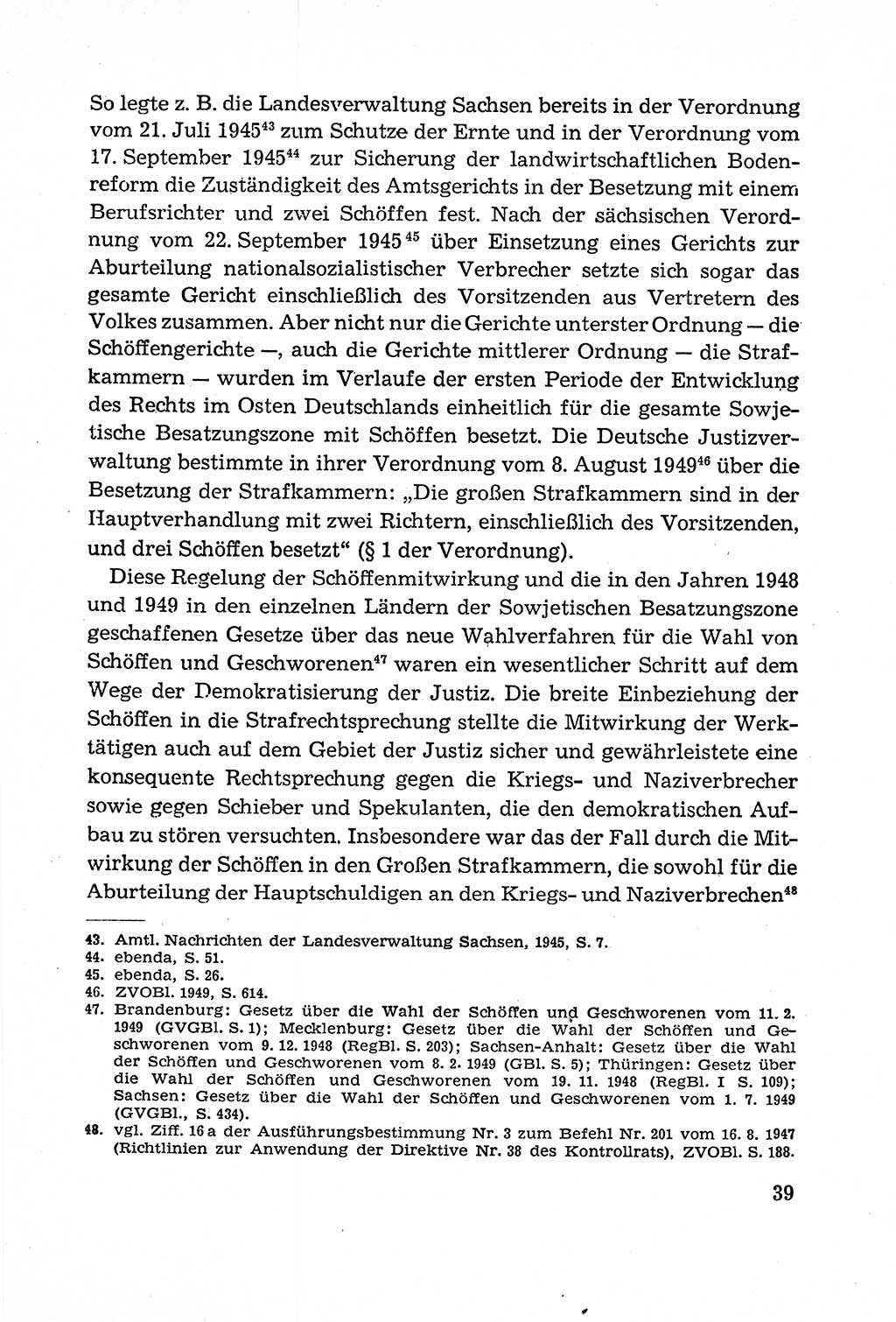 Leitfaden des Strafprozeßrechts der Deutschen Demokratischen Republik (DDR) 1959, Seite 39 (LF StPR DDR 1959, S. 39)