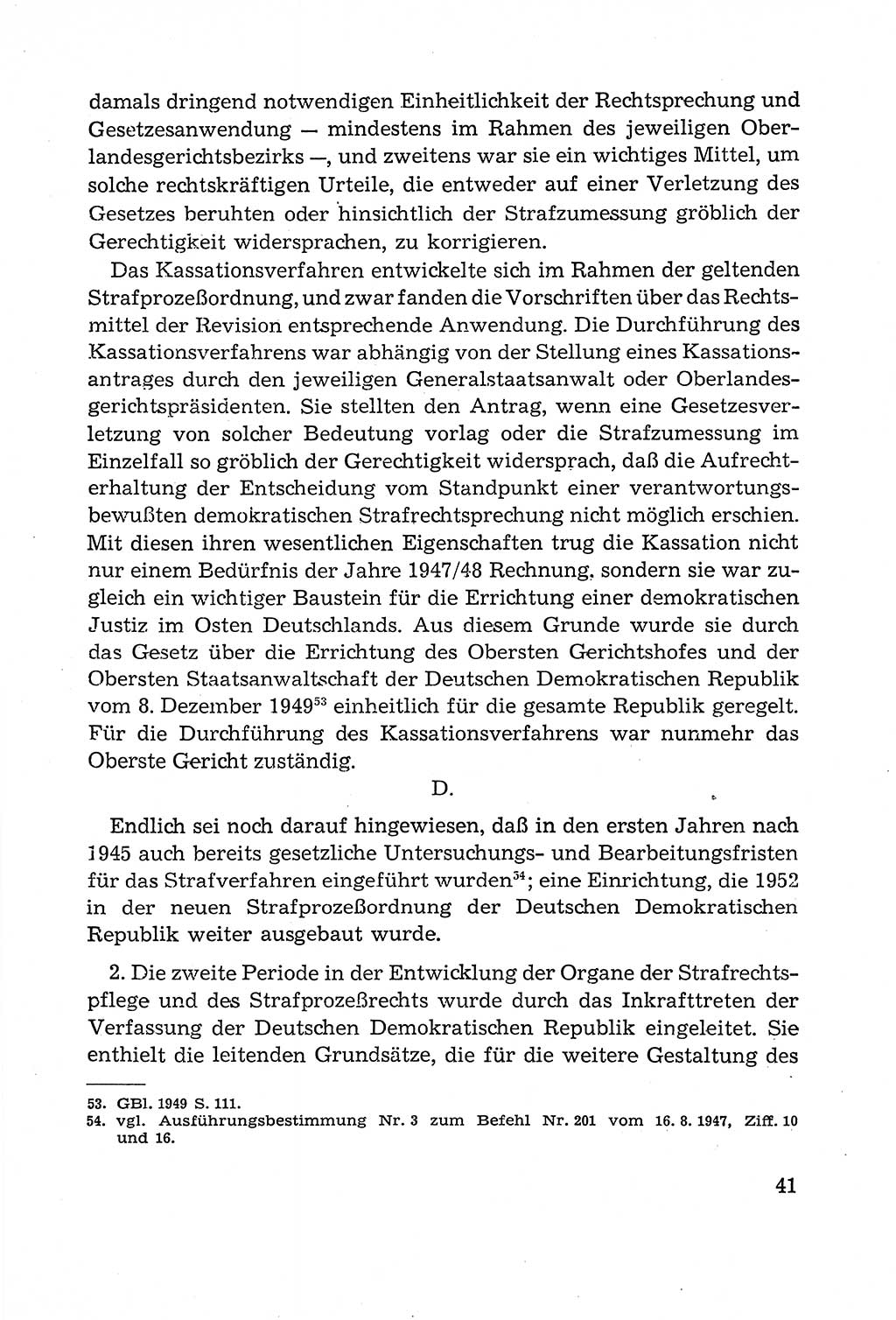 Leitfaden des Strafprozeßrechts der Deutschen Demokratischen Republik (DDR) 1959, Seite 41 (LF StPR DDR 1959, S. 41)