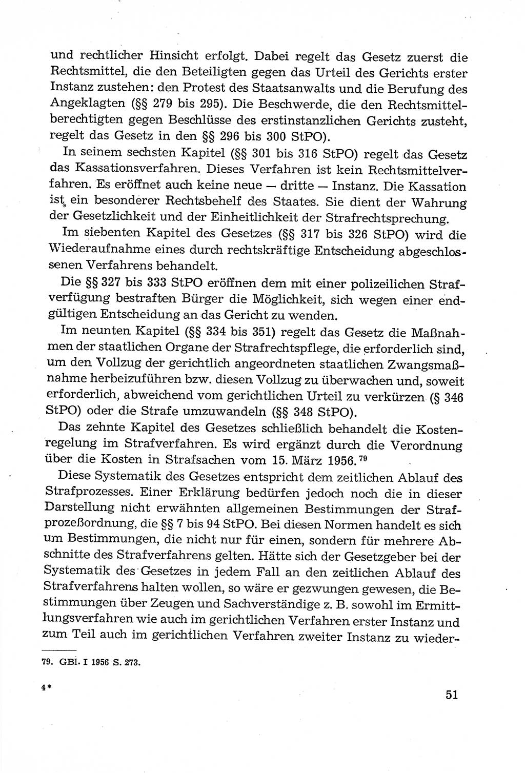 Leitfaden des Strafprozeßrechts der Deutschen Demokratischen Republik (DDR) 1959, Seite 51 (LF StPR DDR 1959, S. 51)